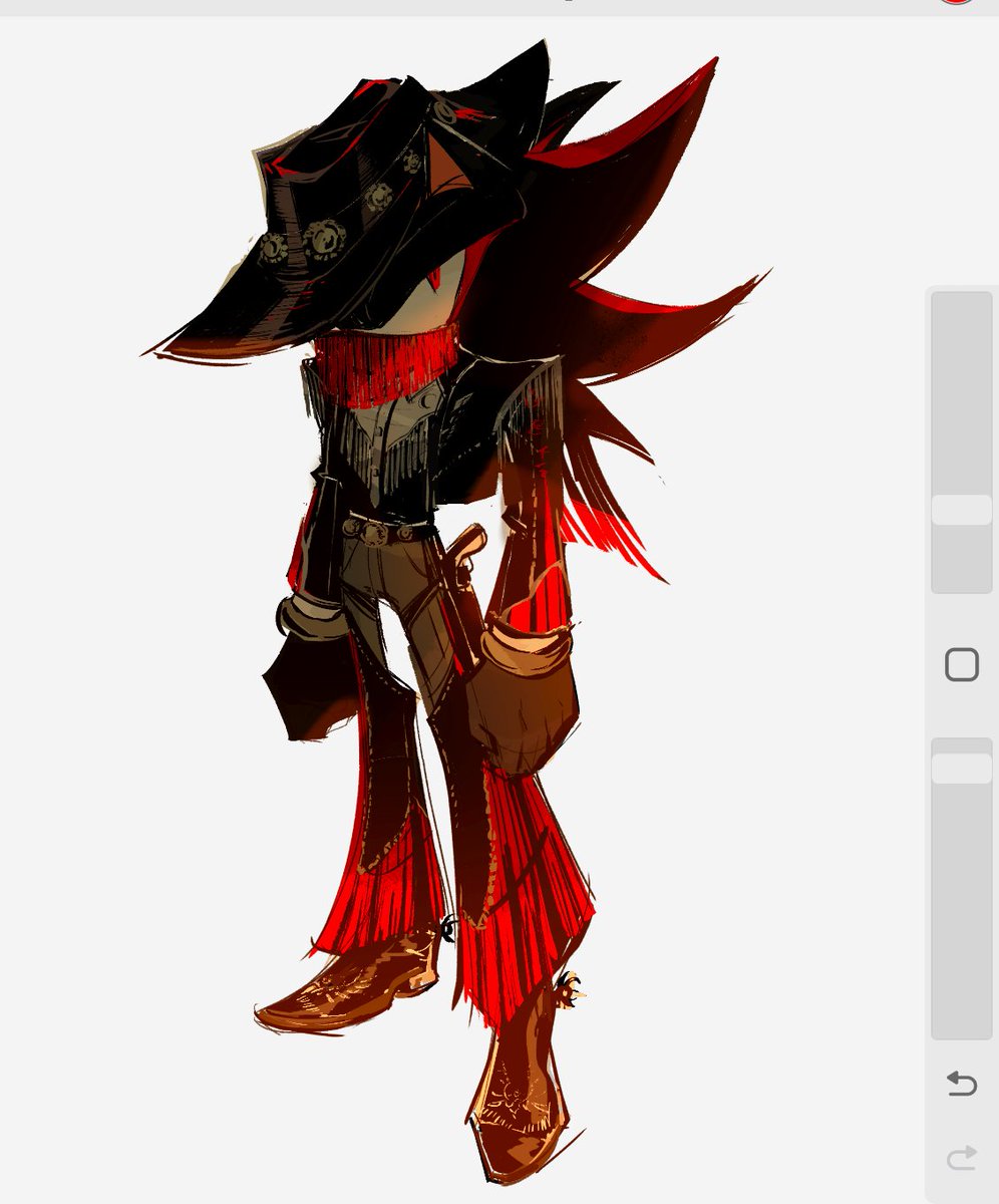 a variant of cowboy shadow i had but forgot to post. enjoy