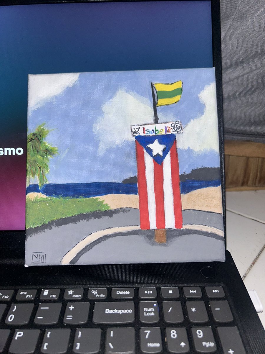 skullsand13's tweet photo. “aquí mataron gente por sacar la bandera”
#PuertoRico #DTmF #painting https://t.co/AIKK1mMH66