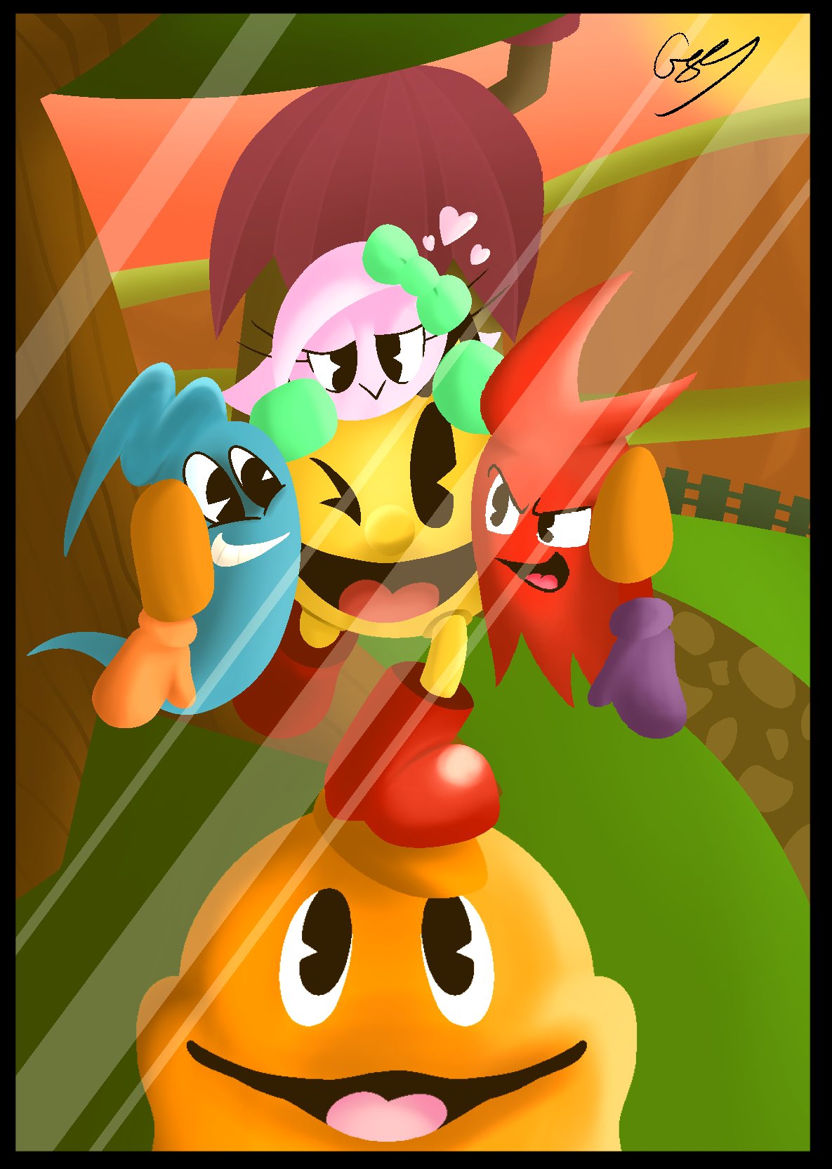 Pac Man Party Blinky
