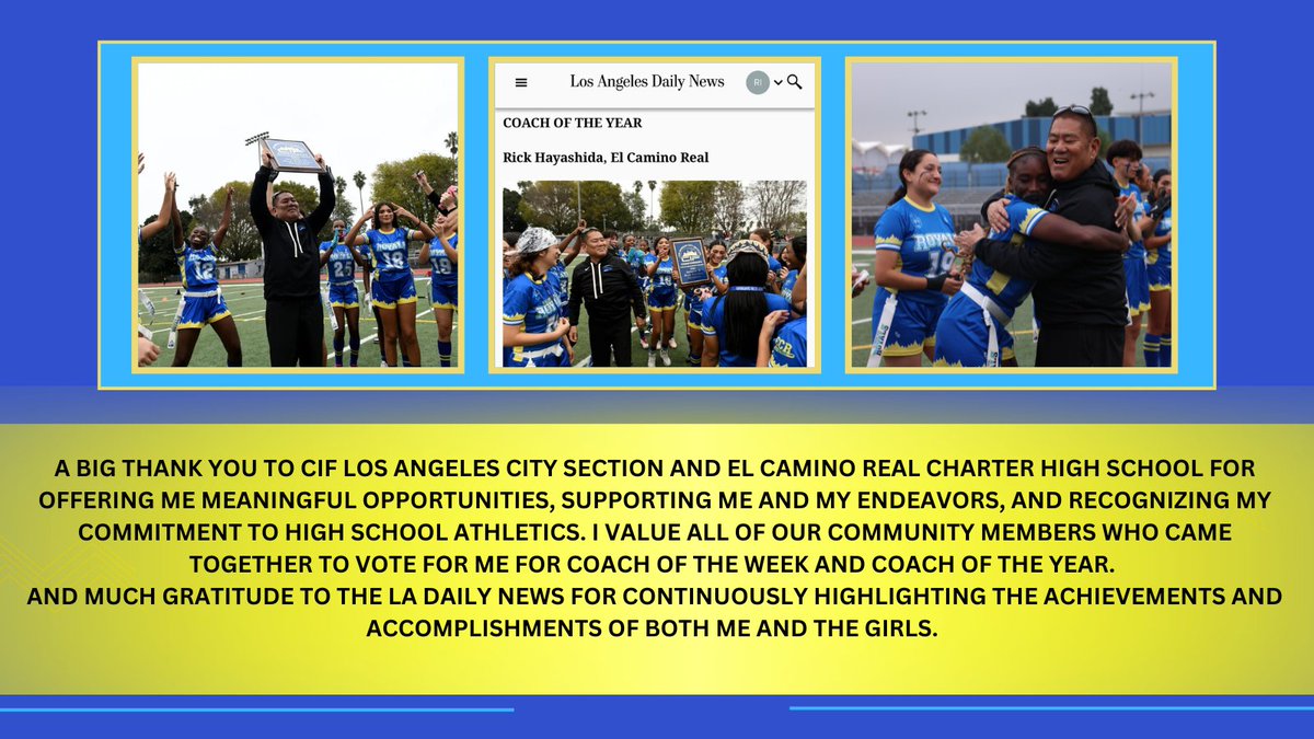 Coach Rick Hayashida tweet media