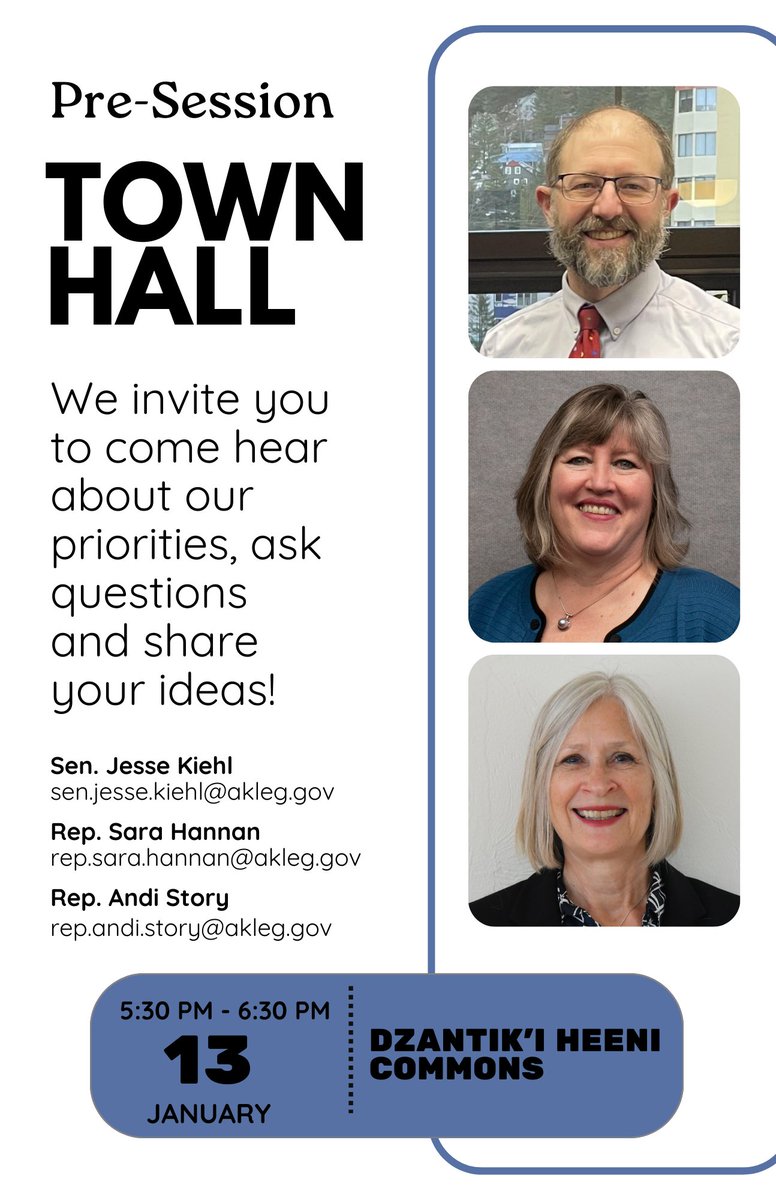 Save the date! #akleg