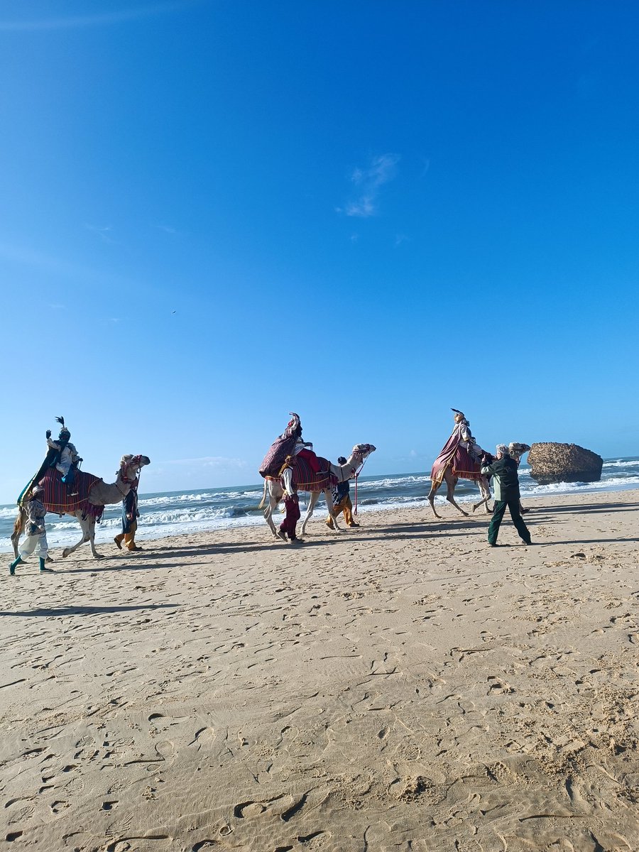 Día mágico en Matalascañas la mañana de reyes💫