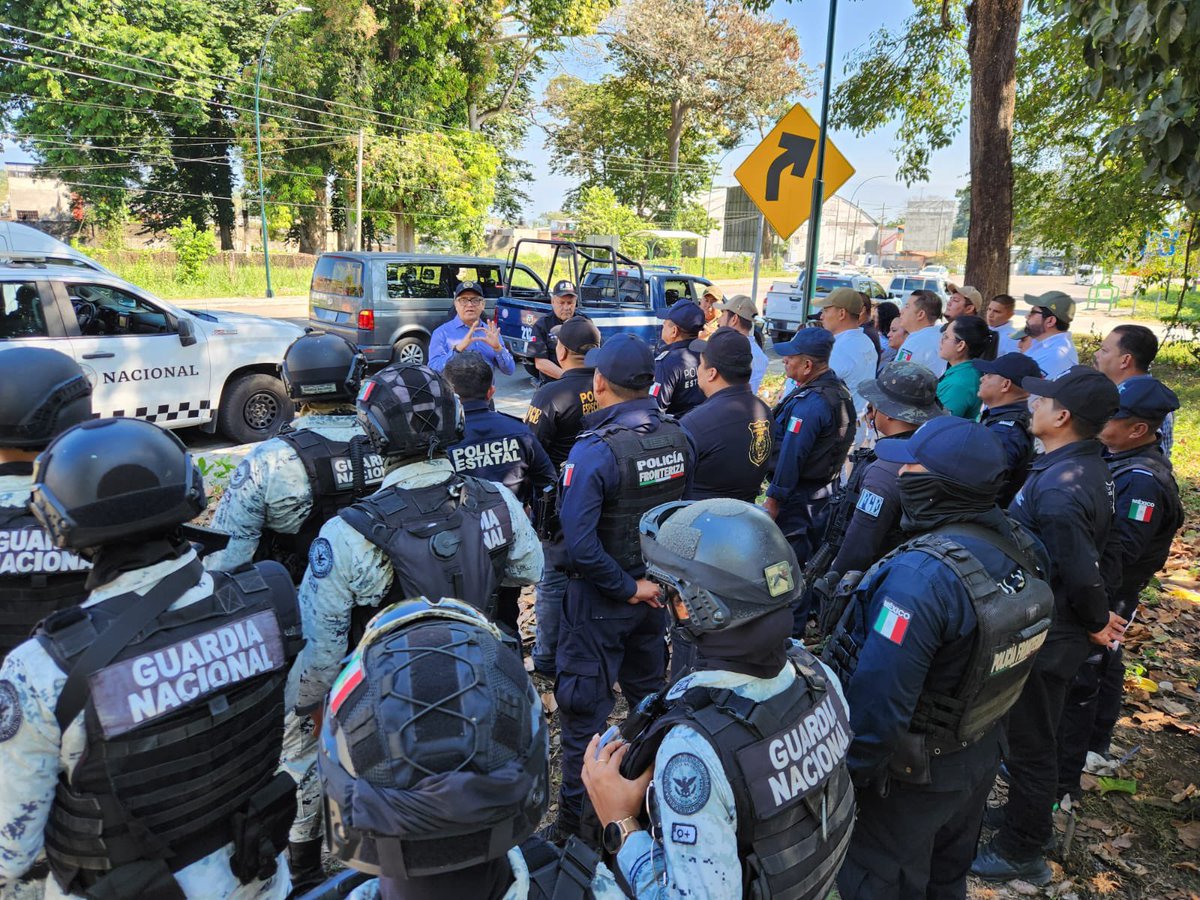 Le informo a la ciudadanía que, gracias al programa Cero Impunidad y en un trabajo coordinado de la Fiscalía General del Estado con la Guardia Nacional, la Secretaría de Seguridad del Pueblo, el Instituto Nacional de Migración y la Fuerza de Reacción Inmediata Pakal, se logró la