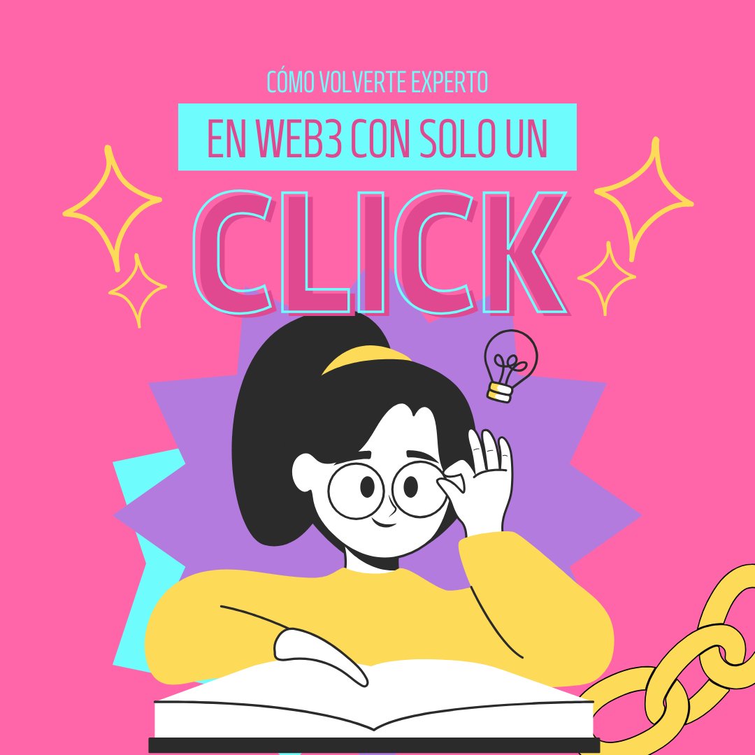 ¿Quieres volverte un experto en #Web3? 🌐📚

Si quieres aprender desde los conceptos más básicos, hasta los más complejos, pero te pierdes en el camino siempre que lo intentas, déjame contarte un secreto.🤫 

Existe un lugar, que con solo un click, te mostrará TODO.🔥

🧵👇