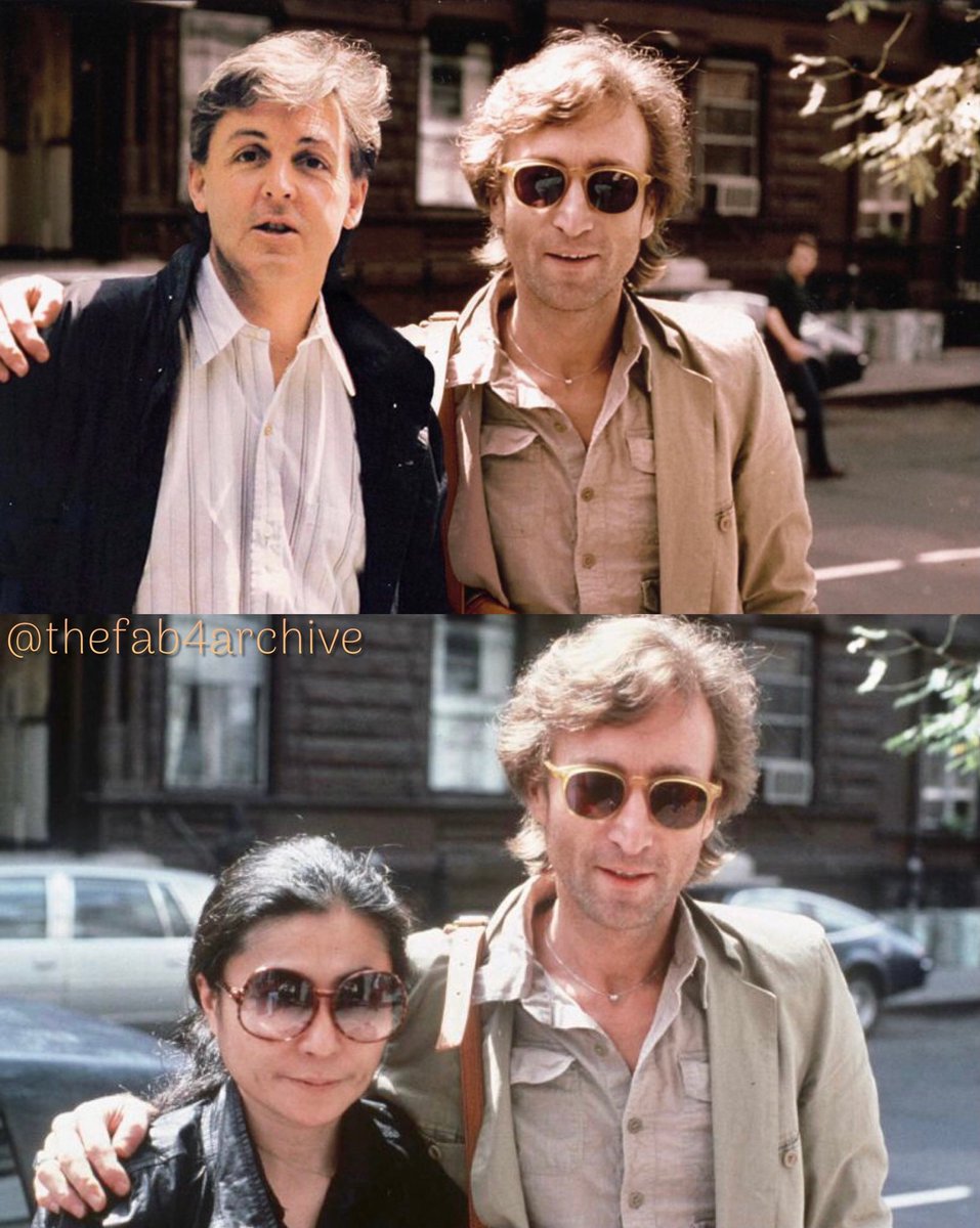 The two loves of John Lennon’s life. ♥️
(The first picture is fake, although I wish it wasn’t 😣)