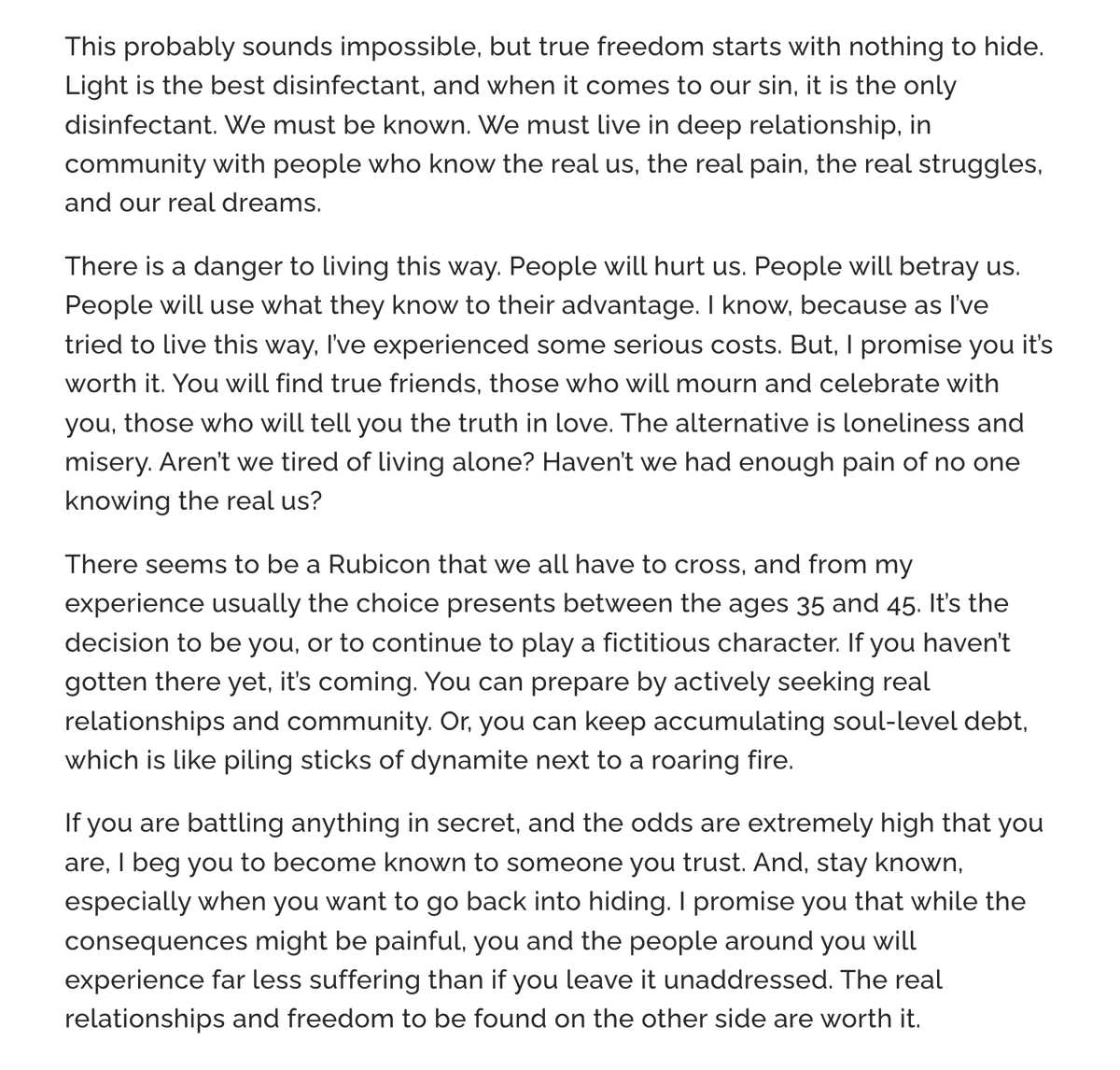 david_perell's tweet image. Every year, @BrentBeshore publishes an Annual Letter about life, business, health, relationships, and spirituality. 

He published a new one today, and I've screenshotted my favorite section below. It's the best thing I've read in some time.