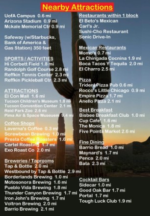 SunshineMileRV's tweet image. A reminder of all the awesome attractions near Sunshine Mile RV Park!

Check us out!

@visittucson @visittucsonpartnership

#rv #rvlife #arizona #arizonawildcats #tucson #rvliving #gorving #sunshinemile #rvpark #visittucson #visittucsonpartners