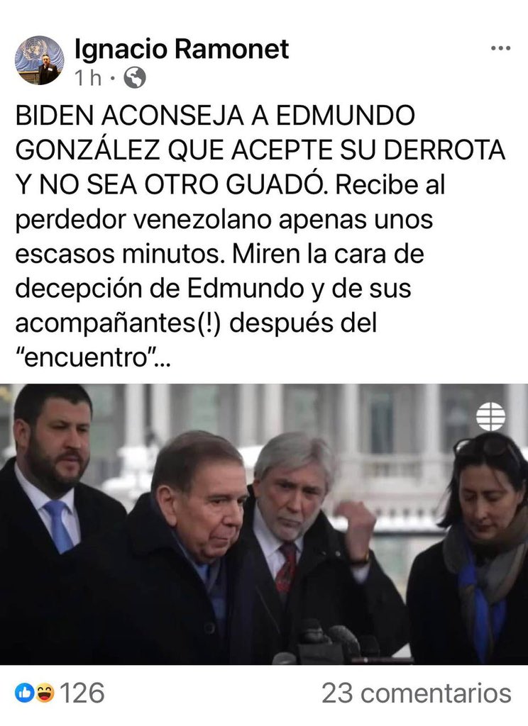 Mas claro, imposible.