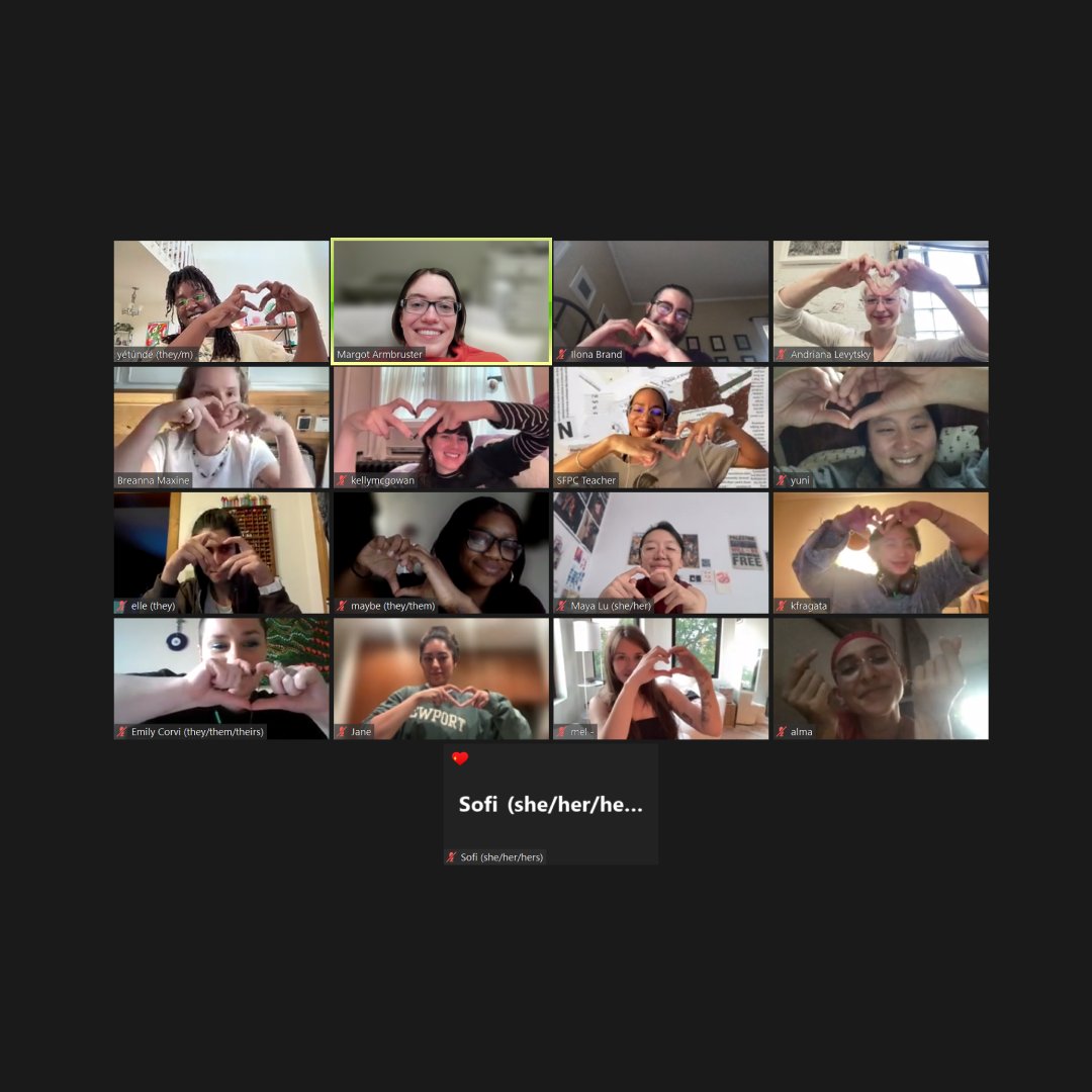 sfpc's tweet image. Funko Pops, Marxism, and hypertext: these are some of the phenomena explored in the workshop Spectacle, Presence and Poetry, taught by Gabrielle Octavia Rucker, during its run this fall.

Read the blog post by Margot Armbruster at sfpc.study/blog/making-ou…