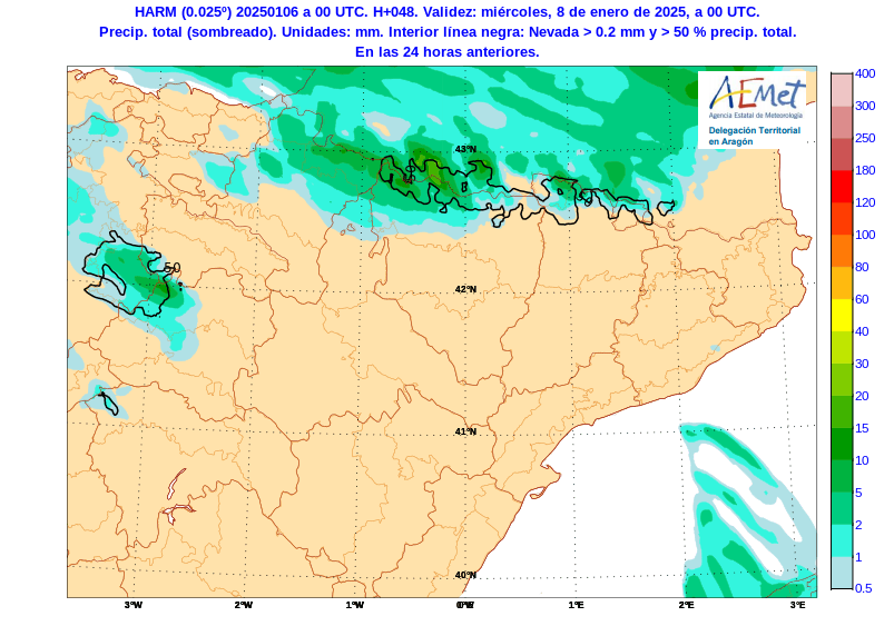 AEMET_Aragon's tweet photo. PCP🌨️prevista en 24 h MAR 7 y MIE 8 (contorno negro en #Pirineos #nieve), y variación de espesores de❄️ambos días. La #cotadenieve ⬆️de 1000 m a ⬆️2000-2200 m el MAR 7 y ⬇️a 1700 m el MIE 8
https://t.co/qyGg0hXhy7
@eltiempo_atv @AragonMeteo https://t.co/2jUCKIP64l