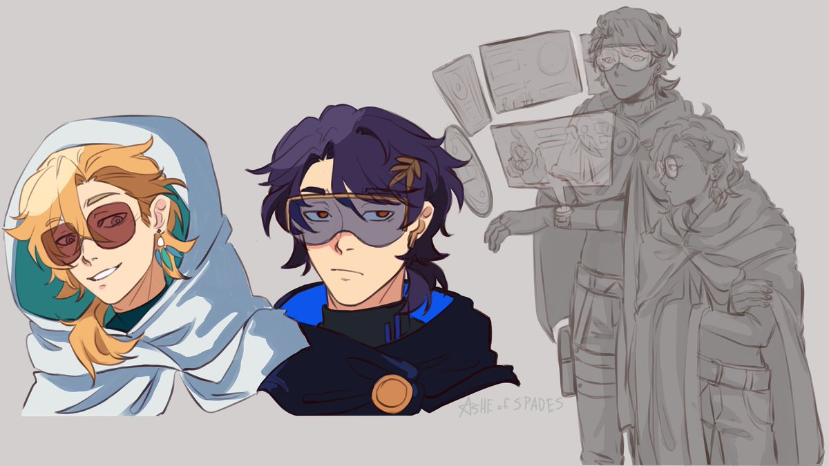 AsheOfSpades's tweet image. Doodle dump ♤
#ratiorine #aventurine #DrRatio