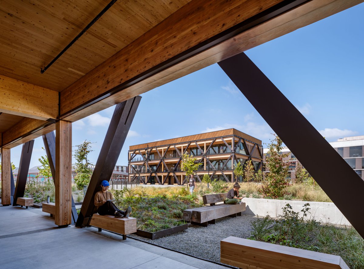 We are thrilled to announce that our California College of the Arts Double Ground Expansion project was recently featured on <a href="/dezeen/">Dezeen</a> for being one of the Top United States Architecture Projects in 2024! 
Photographer: Jason O'Rear
