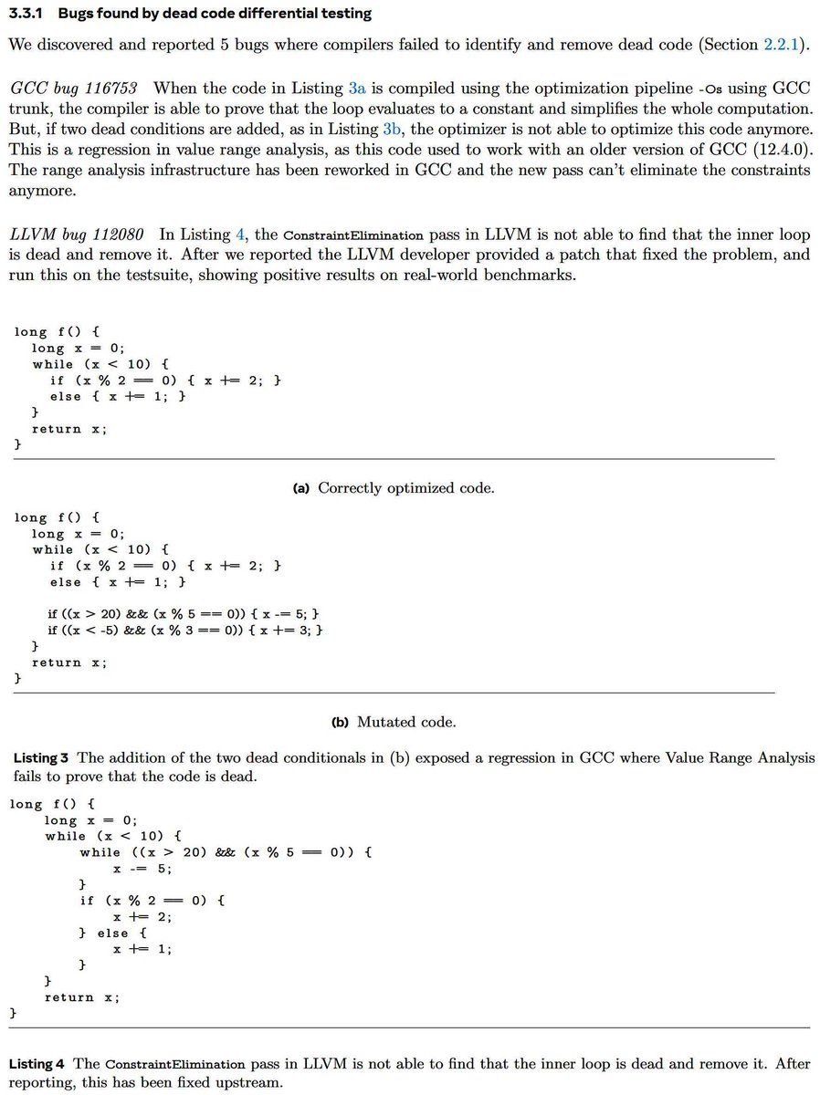 matt_dz's tweet image. Finding Missed Code Size Optimizations in Compilers using LLMs
arxiv.org/abs/2501.00655
Davide Italiano (@davidecci), Chris Cummins (@iamchriscummins)
International Conference on Compiler Construction (@acm_cc_conf) 2025