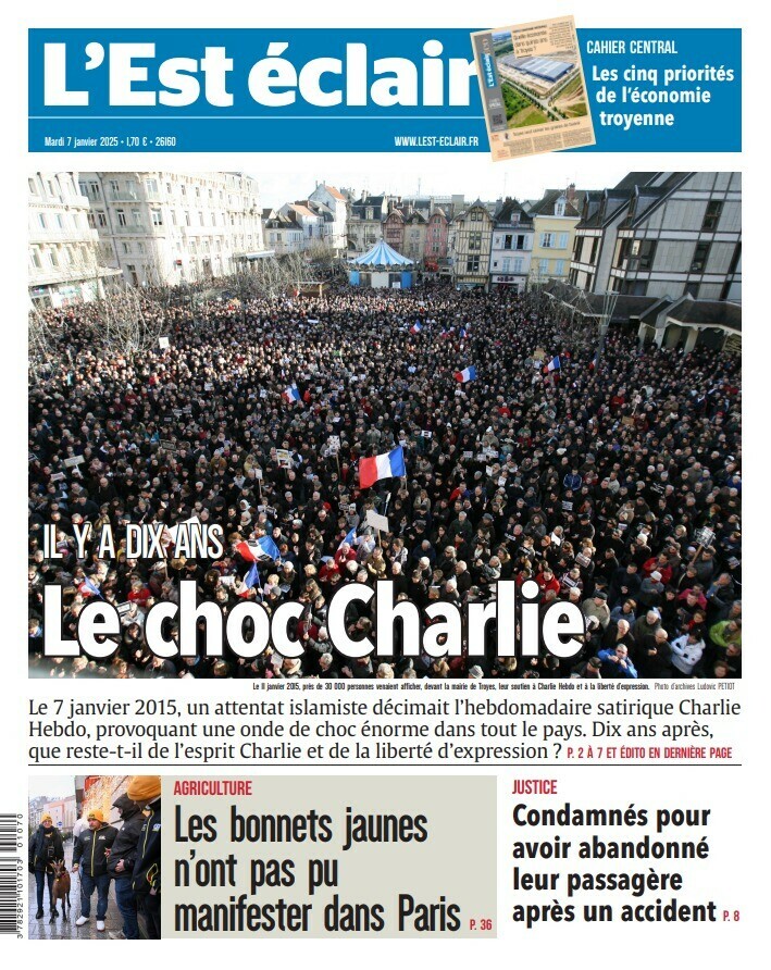 lesteclair's tweet photo. 📰 Consultez votre journal du mardi 7 janvier 2025  : https://t.co/VVj3dsYX8q https://t.co/NksuPG5pRc