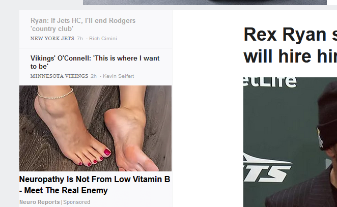 Targeted ads on point today.