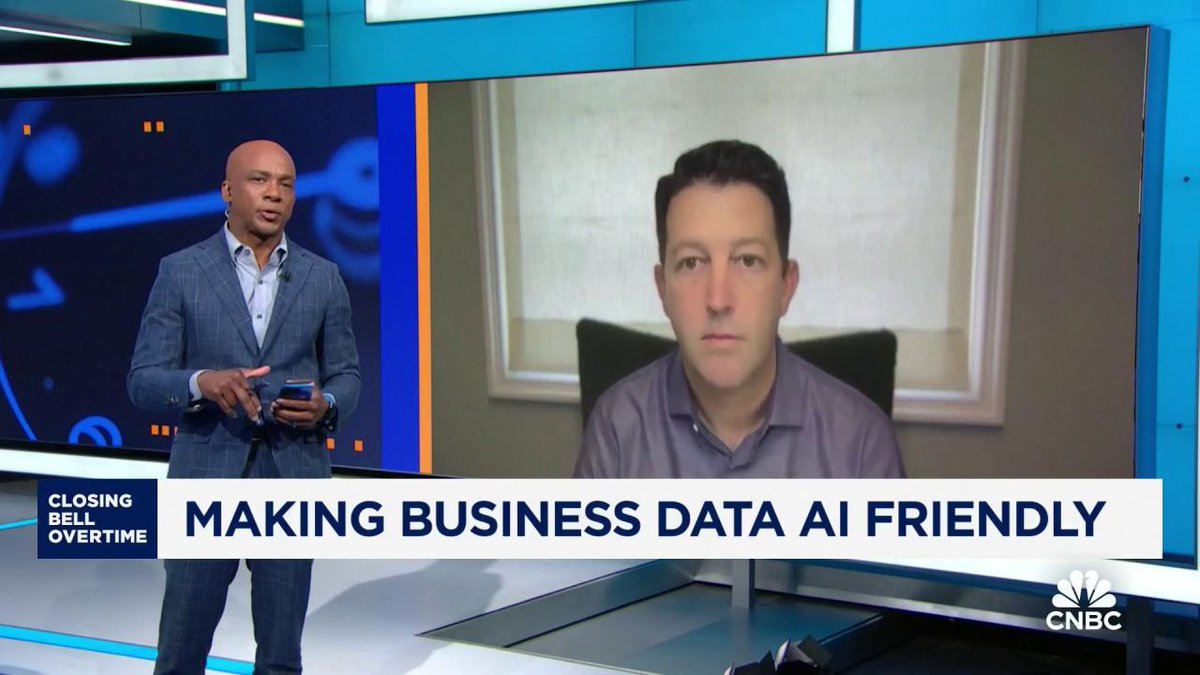 Kramer_Dave's tweet photo. Missed it? Catch Alteryx CEO Andy MacMillan on CNBC Overtime breaking down business analytics for the AI era.

Tune in now: https://t.co/LzdohoXedQ  

#TimeOut #BusinessAnalytics #AI https://t.co/26ACdgNBax