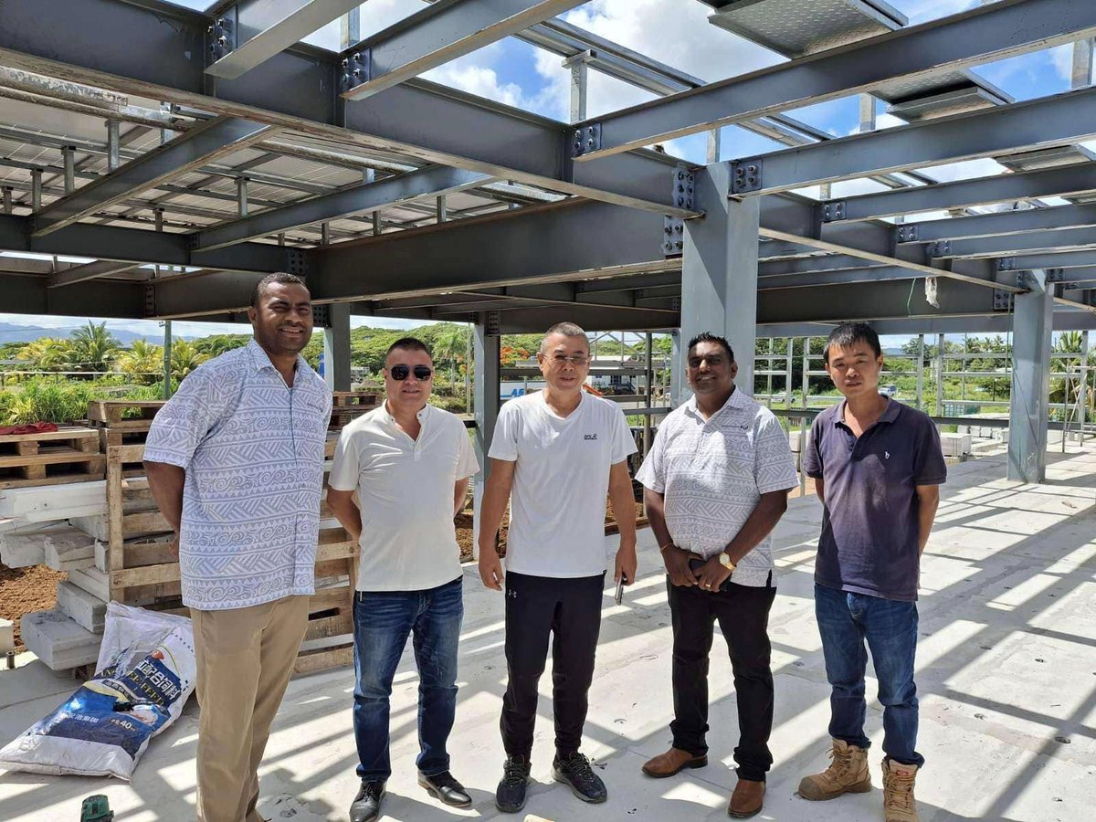 InvestmentFiji's tweet photo. Yi Xin Technology Development, a Beijing company is developing a $7 million showroom in Nadi to showcase the latest in EV technology. 

Completion is anticipated in the first quarter of #2025. https://t.co/2DdT8QqF81