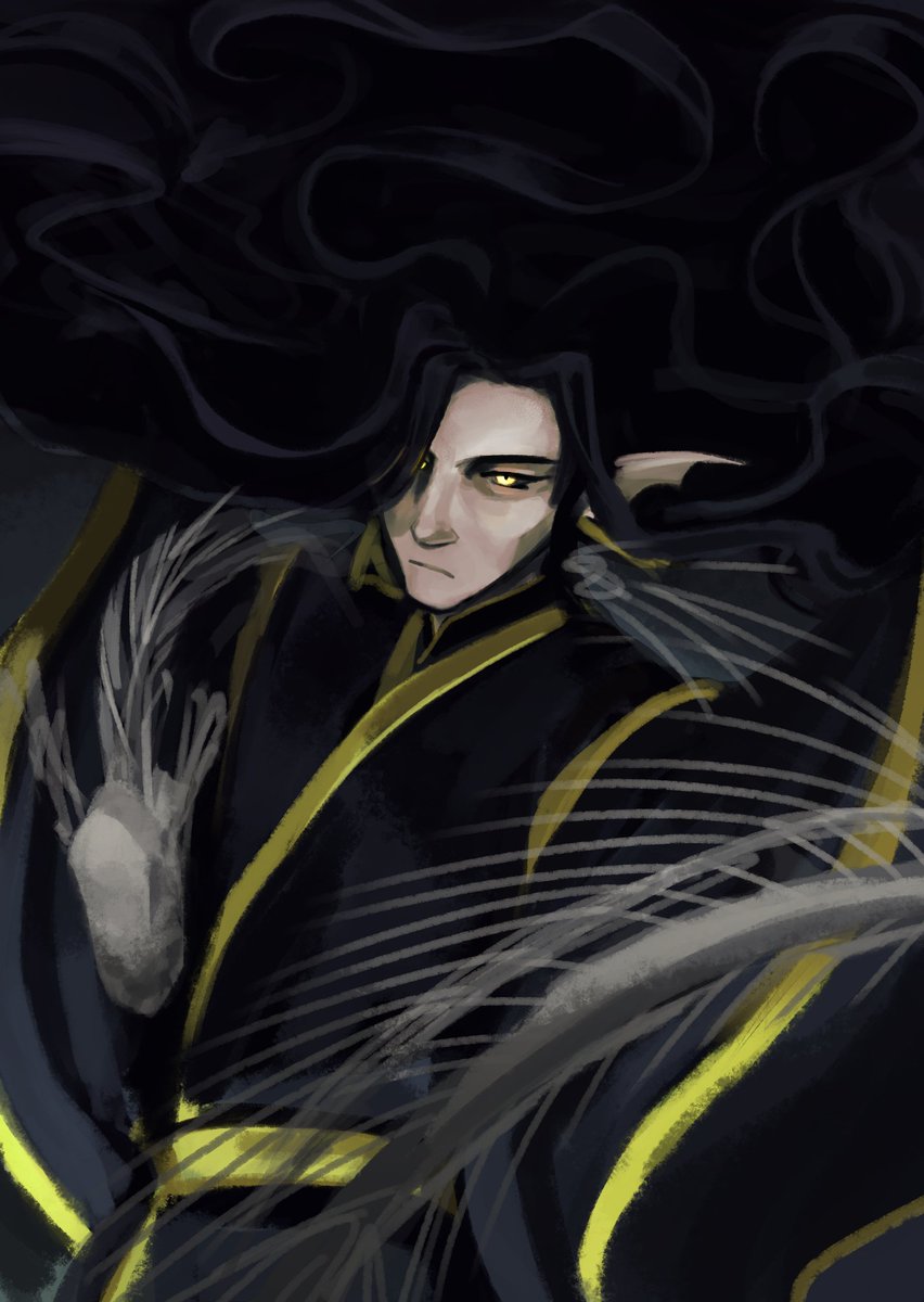 therigeling's tweet photo. i’ve survived the worst semester of my academic life, so while i learn to draw again i’ll leave y’all with an artwork i never bothered to finish (and also this little thing)
#天官赐福 #tgcf #hexuan #beefleaf https://t.co/HiLnFUYxMI