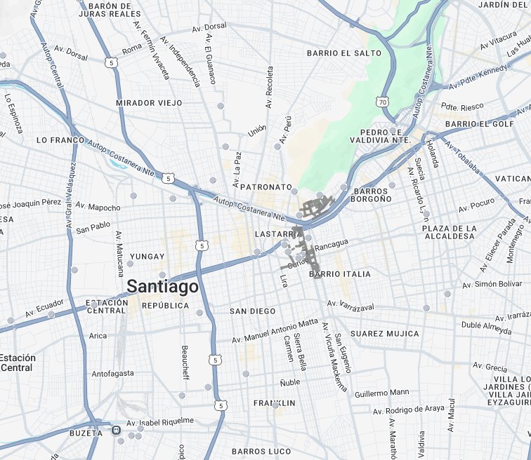 Enel_Informa_CL's tweet photo. [19:55] #CorteDeEnergía afecta al 2% de Providencia y al 1% de Santiago en el sector Av. Carlos Reed  hasta Av. Sta. Isabel. En mapa más detalles. Escríbenos al WhatsApp +56994447606 para generar un reporte. https://t.co/Srx759RRb6