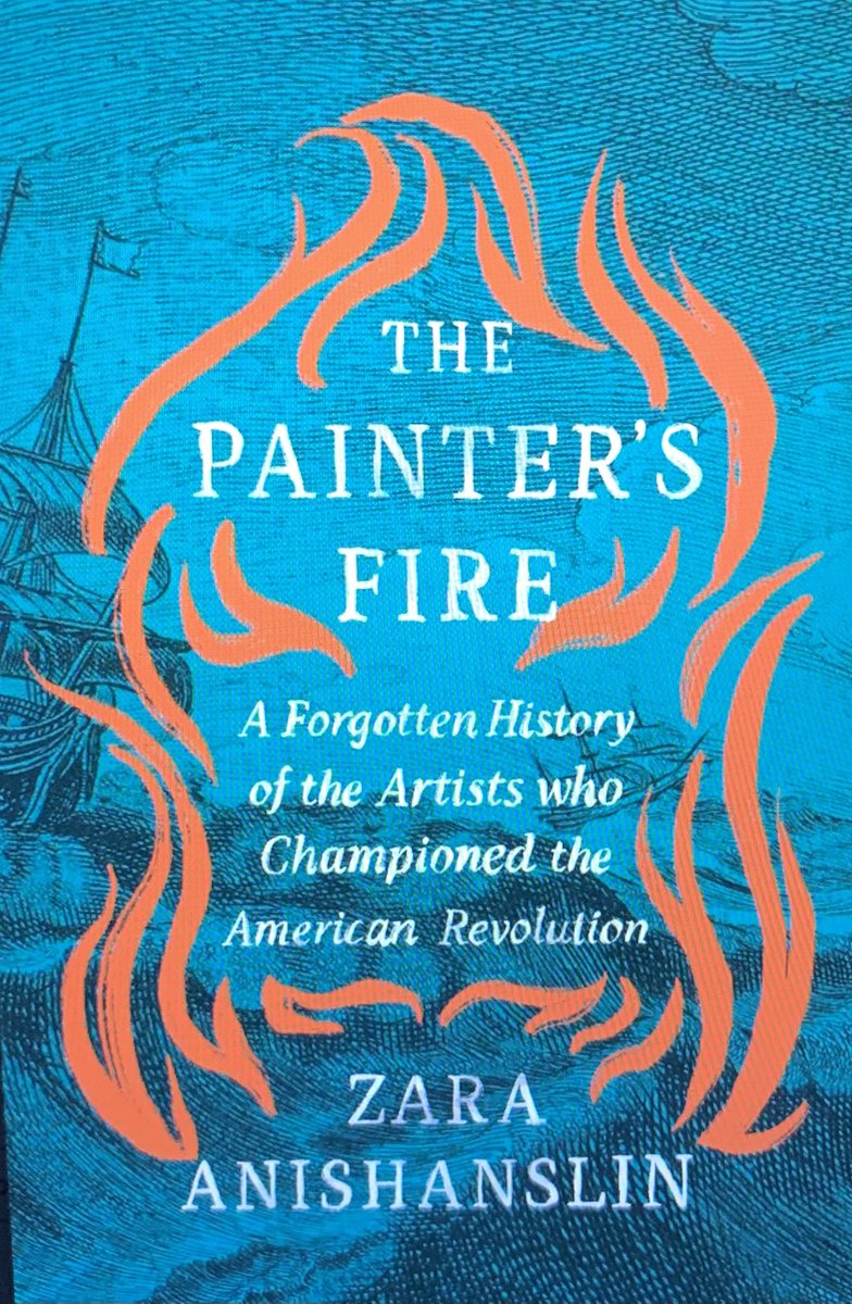 New year, new book! 

The Painter’s Fire: A Forgotten History of the Artists Who Championed the American Revolution

07/01/2025 release (available for pre-order now!) <a href="/Harvard_Press/">Harvard University Press</a> 

I hope you’ll agree the cover is LIT