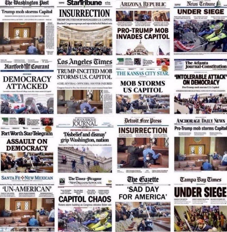 Nach9636's tweet image. #ConvictedFelonDonaldTrump election was certified today by Congress. I would have liked at least one Democrat to object to the certification and tell Americans that Trump should be disqualified according to the Constitution #14thAmendmentSection3. #ProudBlue #DemsUnited