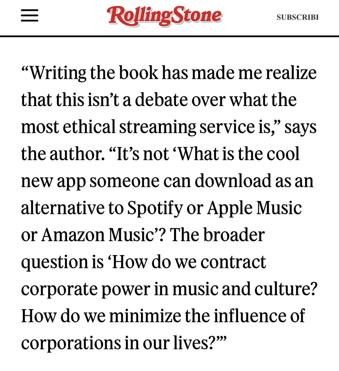 .<a href="/lizpelly/">liz pelly</a>’s new book Mood Machine: The Rise of Spotify and the Costs of the Perfect Playlist is out tomorrow! “How do we minimize the influence of corporations in our lives?” she asks.