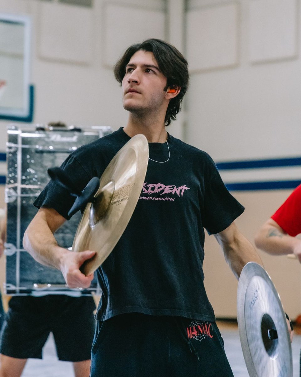 RhythmXinc's tweet photo. Dialed In 🔒

#RhythmX #X25 #IPA2025 #WGI2025 #Pearl #Adams #Sabian #FJM #Evans #Promark #Daddario #PI #DPGPerforms #Seavine #ForteAthletics #WGI #WGIPercussion #Drumline #Keyboard #Snare #Quads #Bass #Cymbals #Visual https://t.co/tBKGKg6PKl