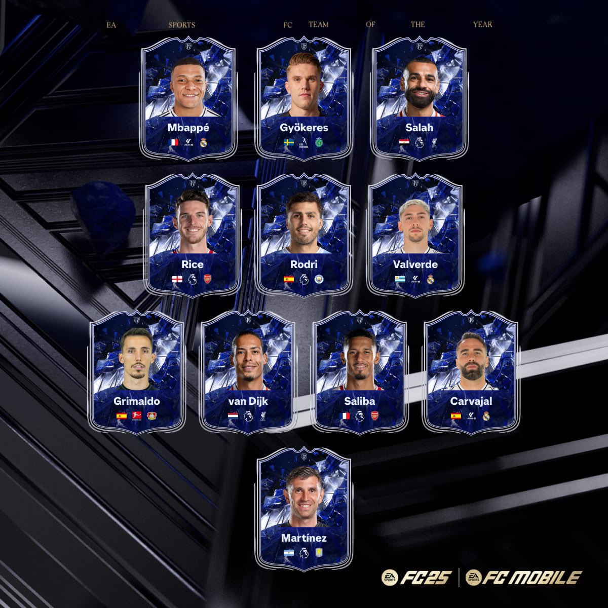 buzz1ce's tweet image. My Team of the Year. 
#TOTY #EAFC25 #FC25 #EAFCMOBILE