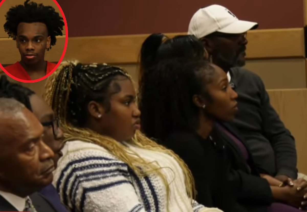YNW Melly's whole family showed up today at his court hearing to support him 🙌🏽💯