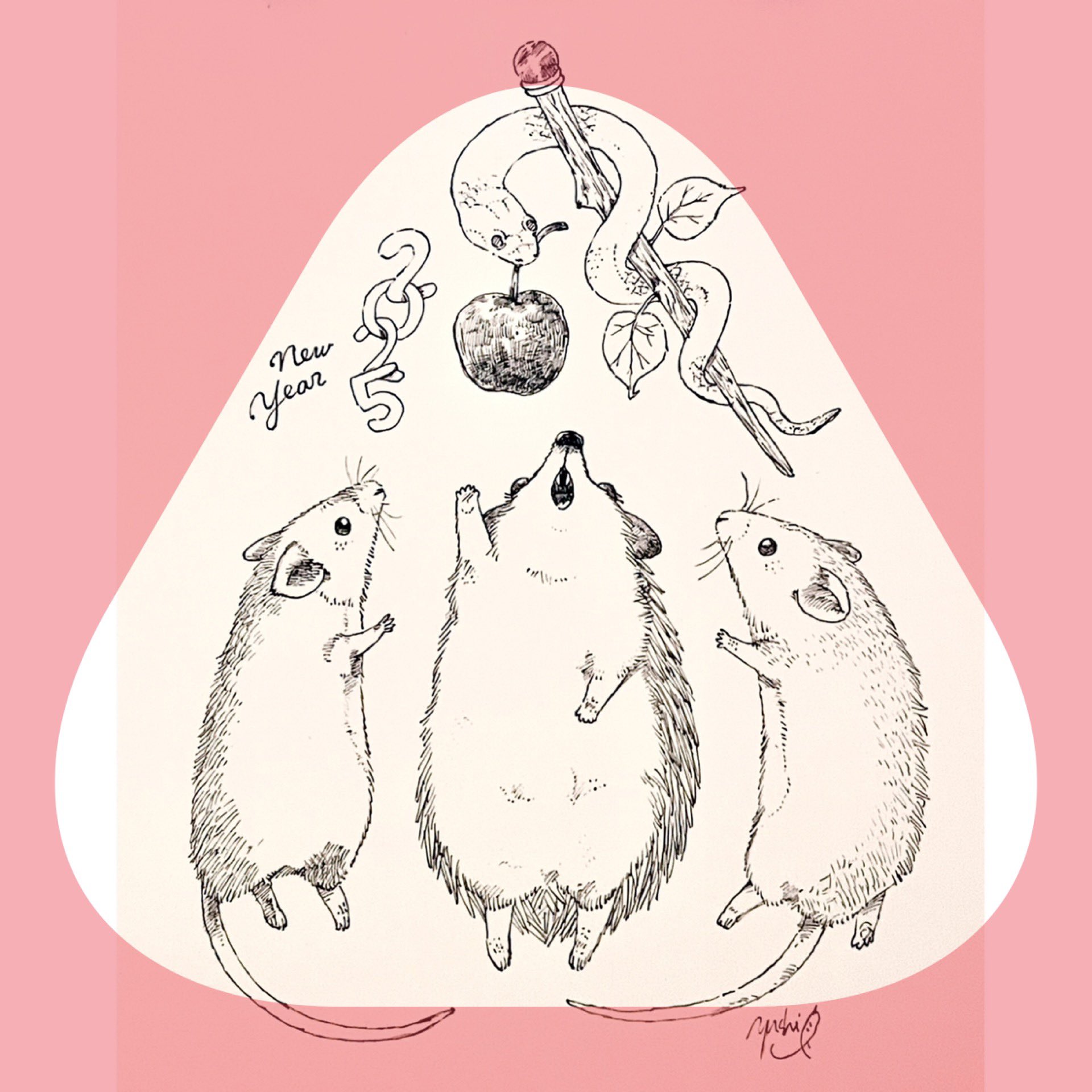 原画】おやすみハリネズミ | iichi 日々の暮らしを心地よくする