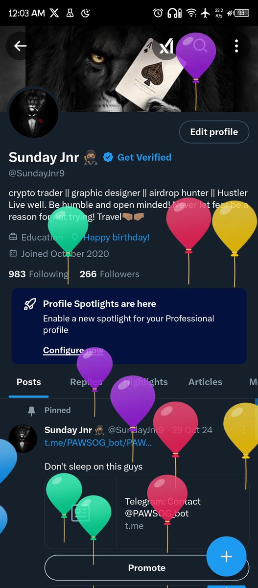 Danny_iiii's tweet photo. Happy birthday to my humble self 
Man is getting old 🥲 https://t.co/2y2ziz9dnl