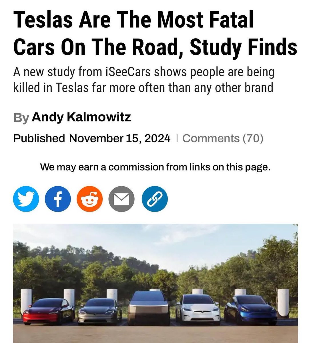 Well, this would be incredibly embarrassing for Elon if everybody shared it because we can now add “murderer” to the list of terrible things about him

#BoycottTesla <a href="/Tesla/">Tesla</a>