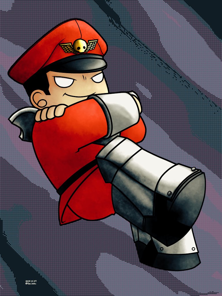 Eye_haku's tweet photo. げしっ
#スト6 #SF6
#ベガ #M_Bison https://t.co/J8tp4OrdSX