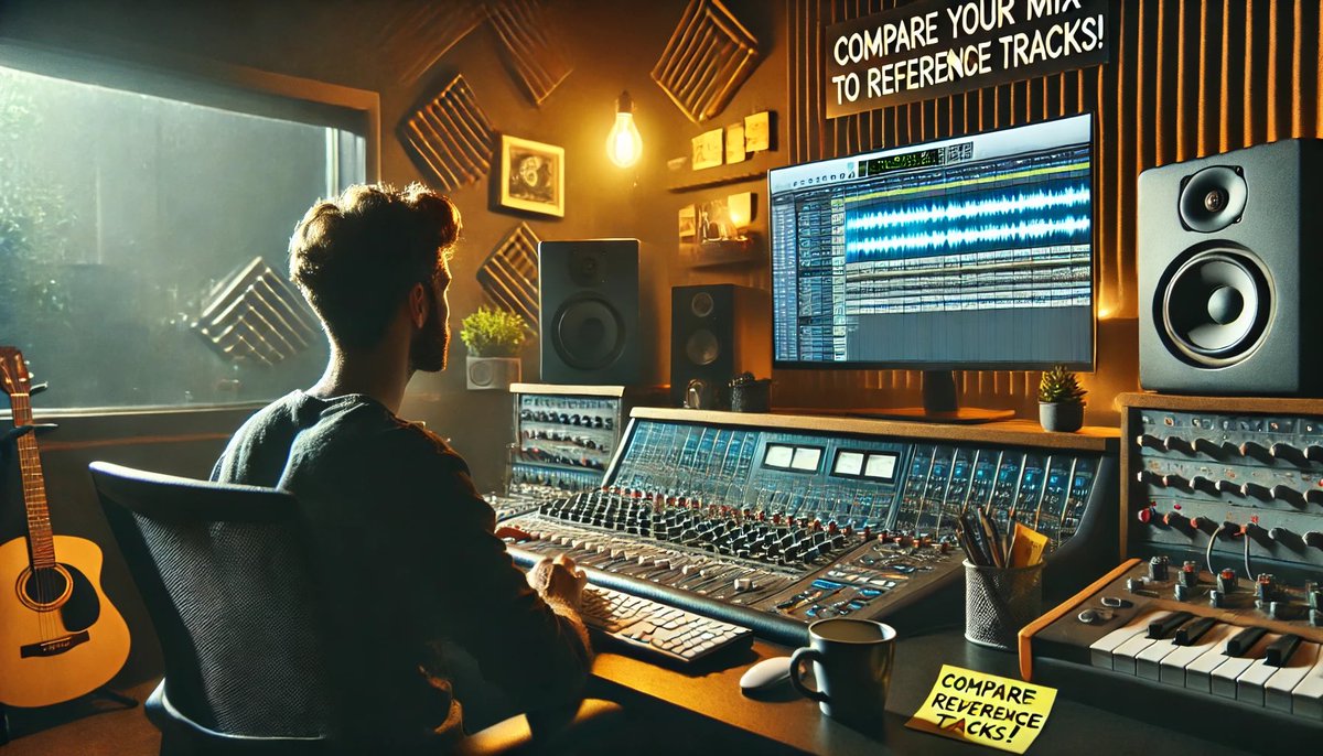 Prod_By_Cred's tweet photo. 5. Always compare your mix to reference tracks. It helps you see where your tracks are. Sometimes we get lost in what we’re doing and do ourselves more bad than good. #365MusicTips. https://t.co/CCSxrJ0tFY