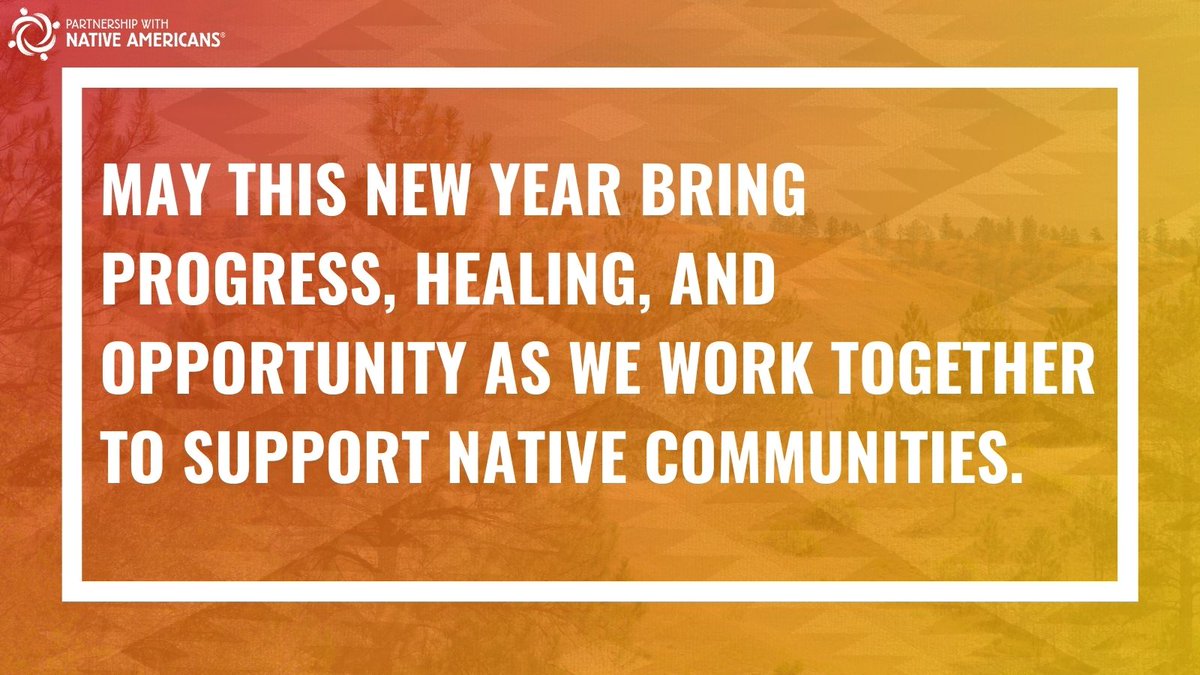 PWNA4hope's tweet image. As we step into 2025, let’s continue our commitment to uplift and empower Native communities. Together, we can continue working toward our vision of strong, self-sufficient Native American Communities. 💫
.
.
#PWNA4Hope #NewYear #NativeAware #NativeSupport