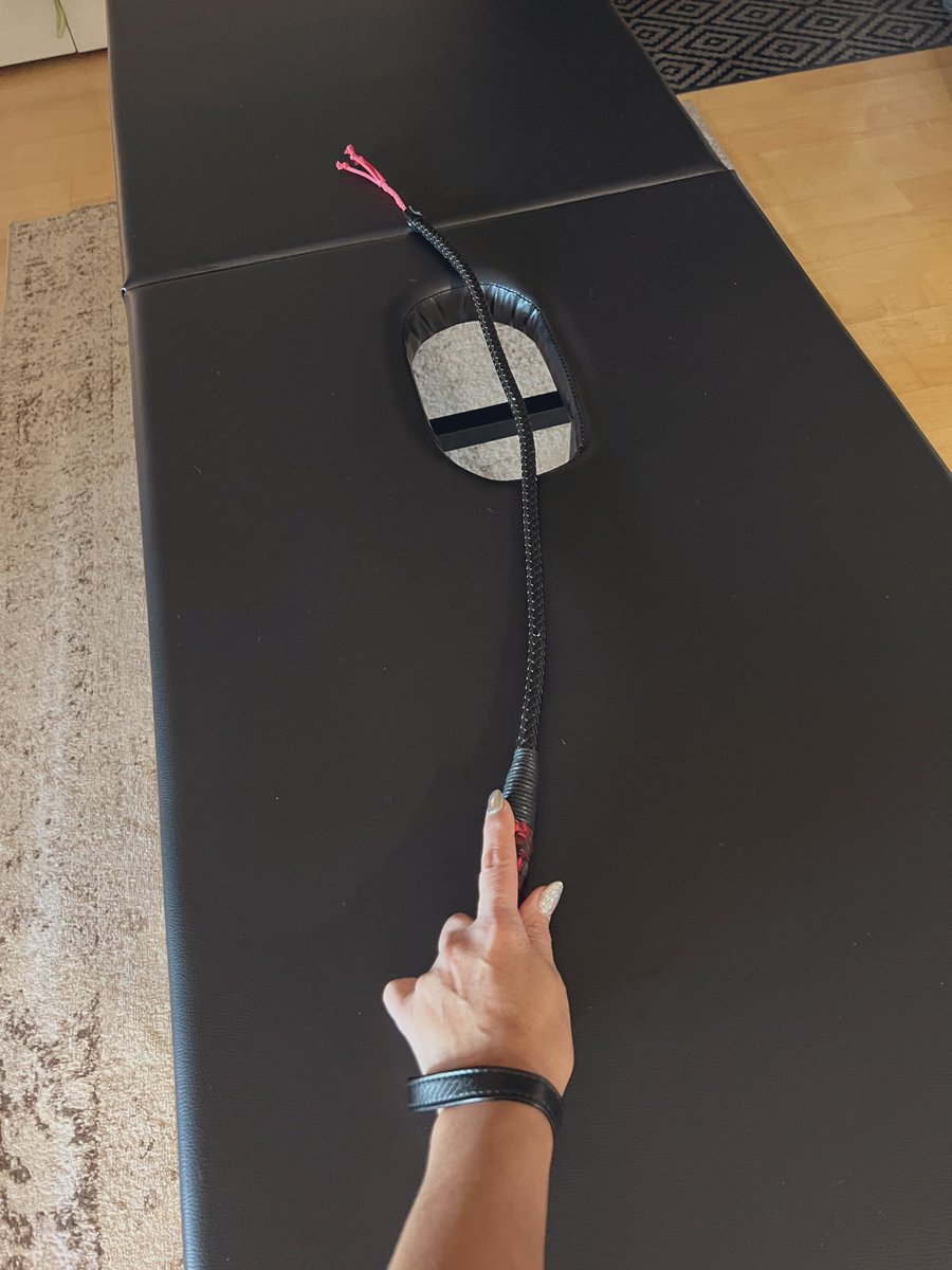 Starting the week off
Right, heehee!😜

He bought me this great
Bull whip, love it!
He loved me using 
it on him, ha!😈
Thank you s!!

<a href="/caf_rt/">CAF Reviews</a>