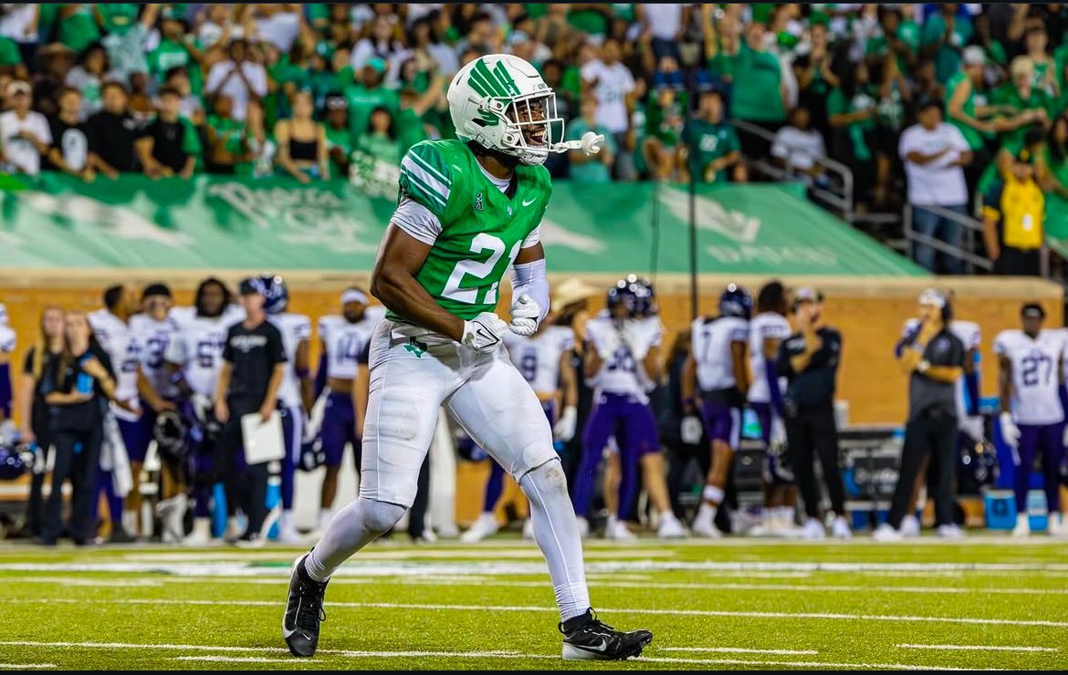 Dear College Football,
Thank you for the unforgettable journey. You’ve given me everything! I’ll never forget the lessons, memories, and family that I’ve gained along the way. To all of my teammates, coaches, family, and friends at Ohio Dominican and North Texas Thank you!