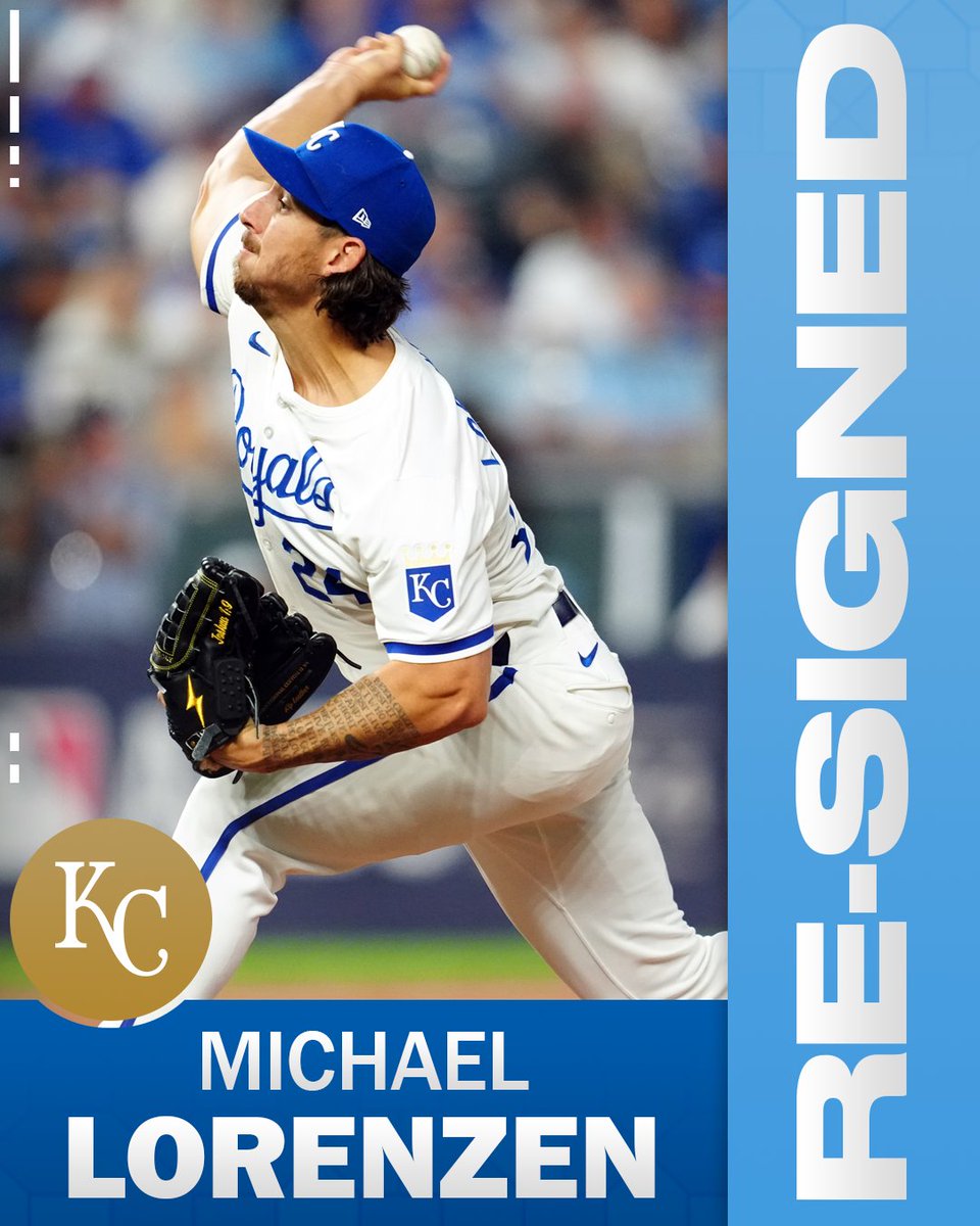 RHP Michael Lorenzen and the Royals are reportedly in agreement on a contract.