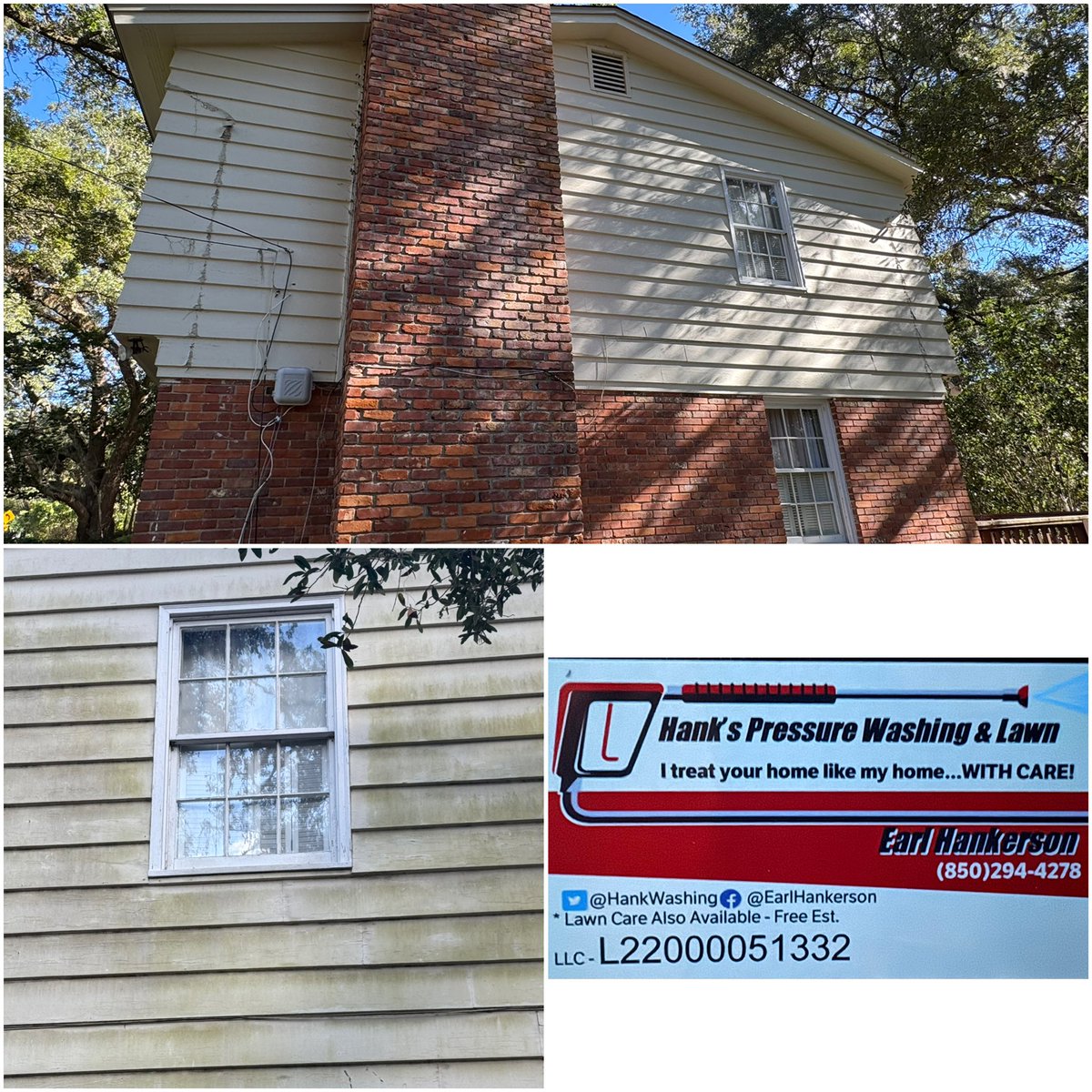 HankWashing's tweet photo. No better time to clean your home than now @CityofTLH @LeonCounty @LeonSchools https://t.co/JIPghaFGk2