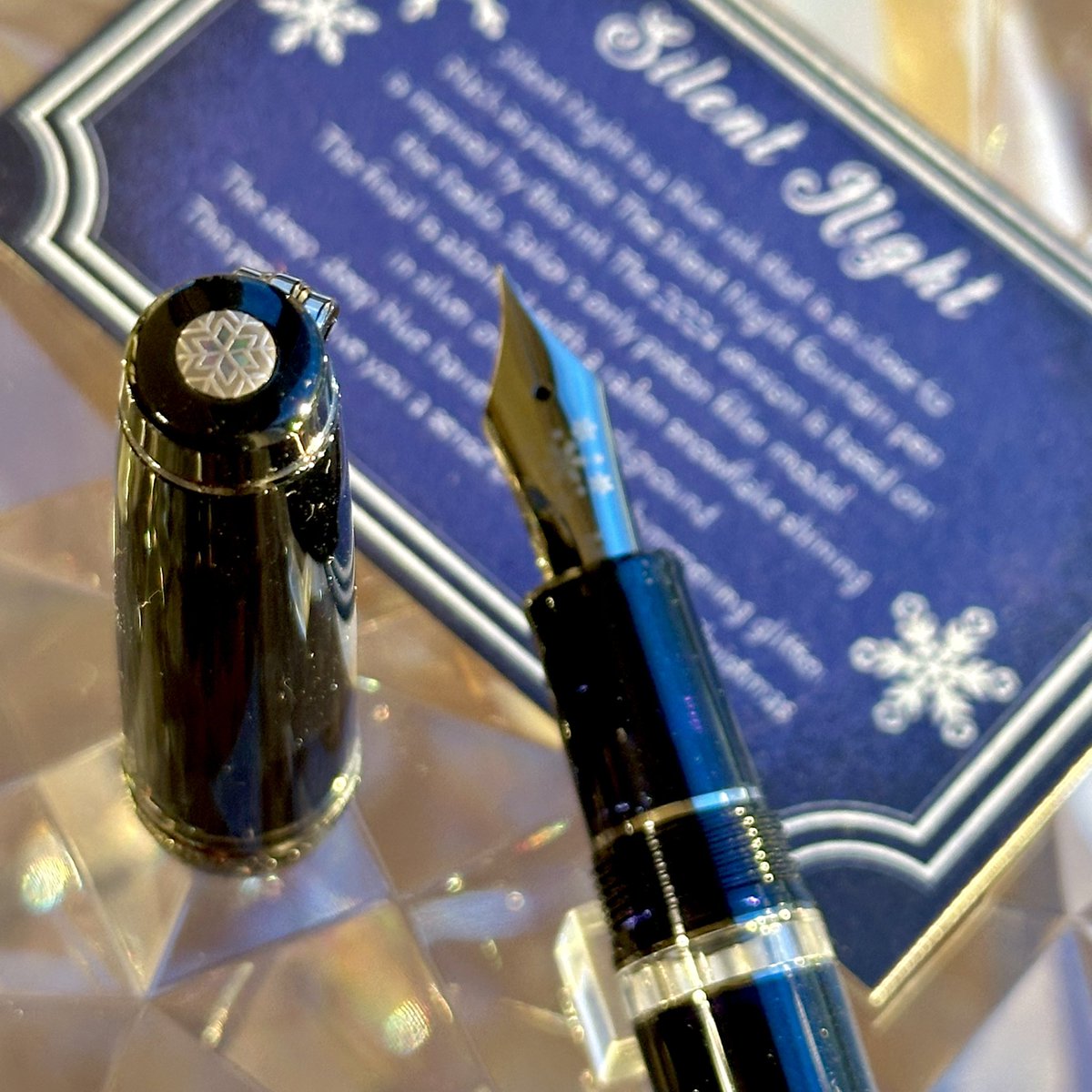 BUNGUBOX オリジナル万年筆 聖夜・Silent Night 夜気の空に似合う1本