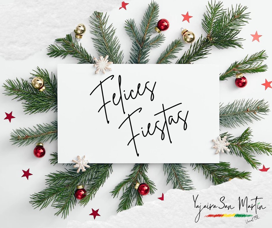 En vista de la última celebración de Reyes Magos, hoy 6 de enero, deseo a toda la población, que haya disfrutado de unas hermosas fiestas en familia.

Les deseo y a nuestro país, éxitos, alegrías y mucha prosperidad, que sea un gran 2025. 🇧🇴

 #YajairaSanMartín #TSEBolivia #OEP