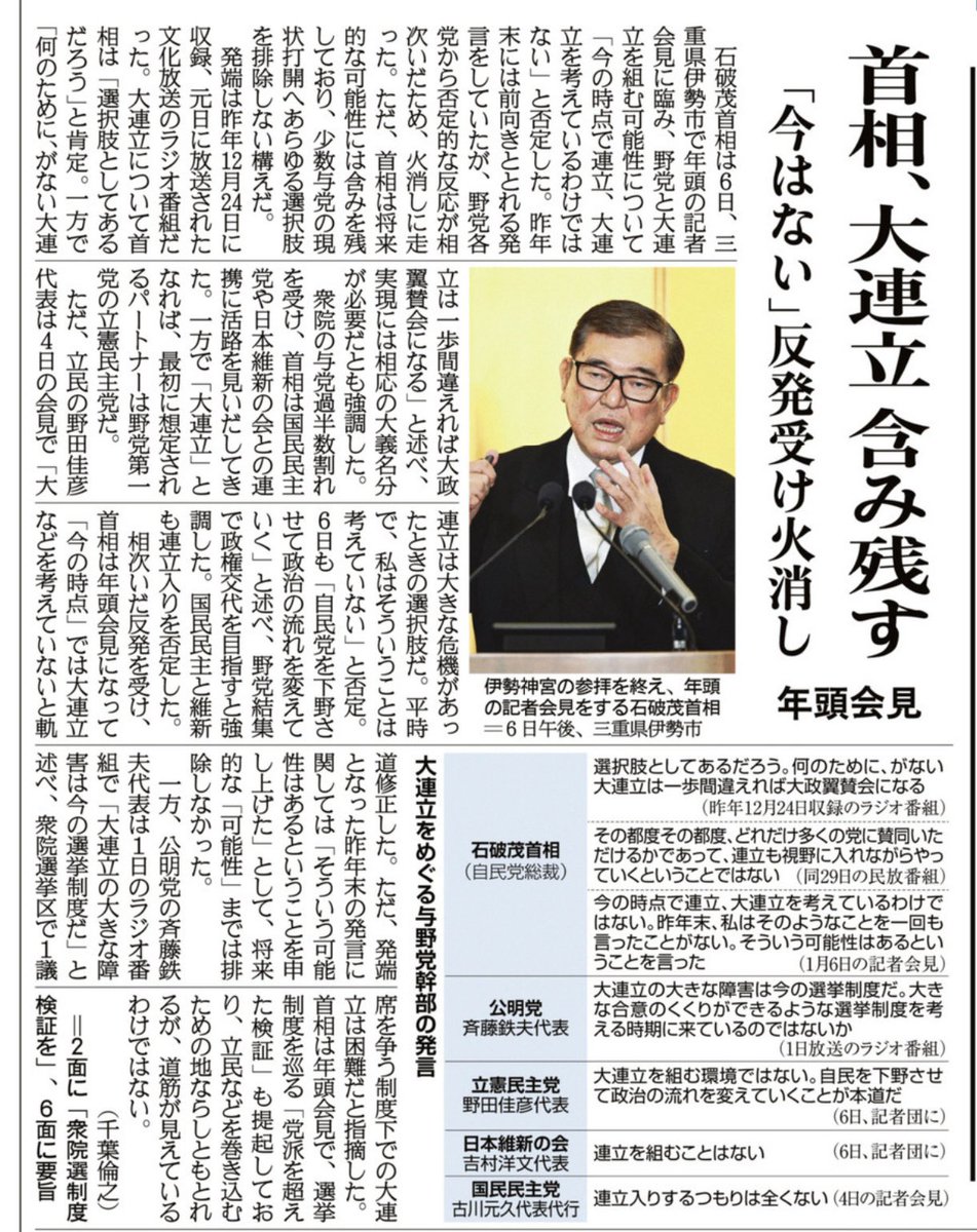 ProfShimada's tweet image. 自民・立憲の「大増税大連立」は十分あり得る。
そうなると日本経済は「大長期大沈滞」に陥る。
中国による日本植民地化も歯止めなく進む。
阻止せねばならない。

✳︎ 記事は産経