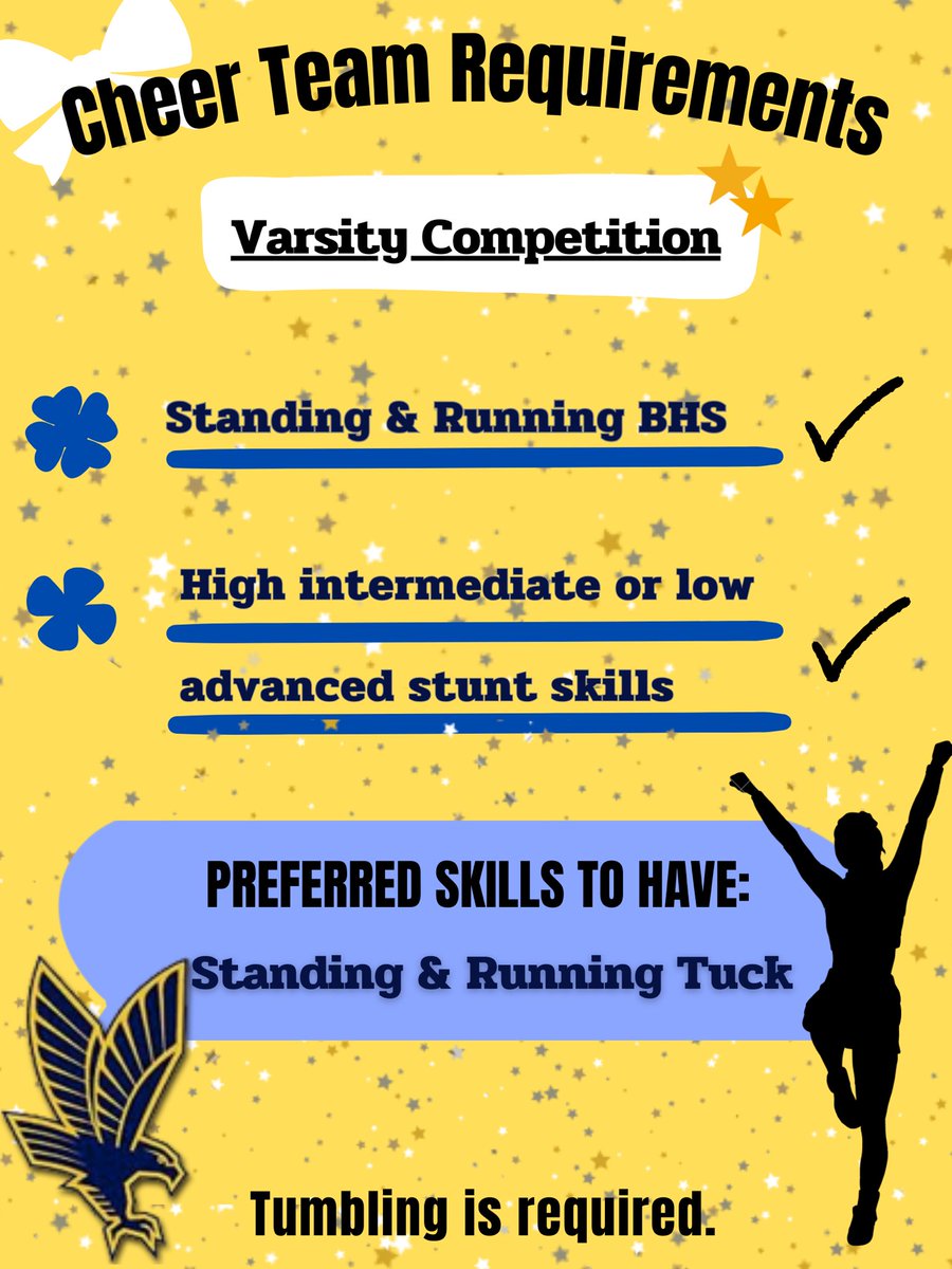 ELHS Competition Cheer tweet media