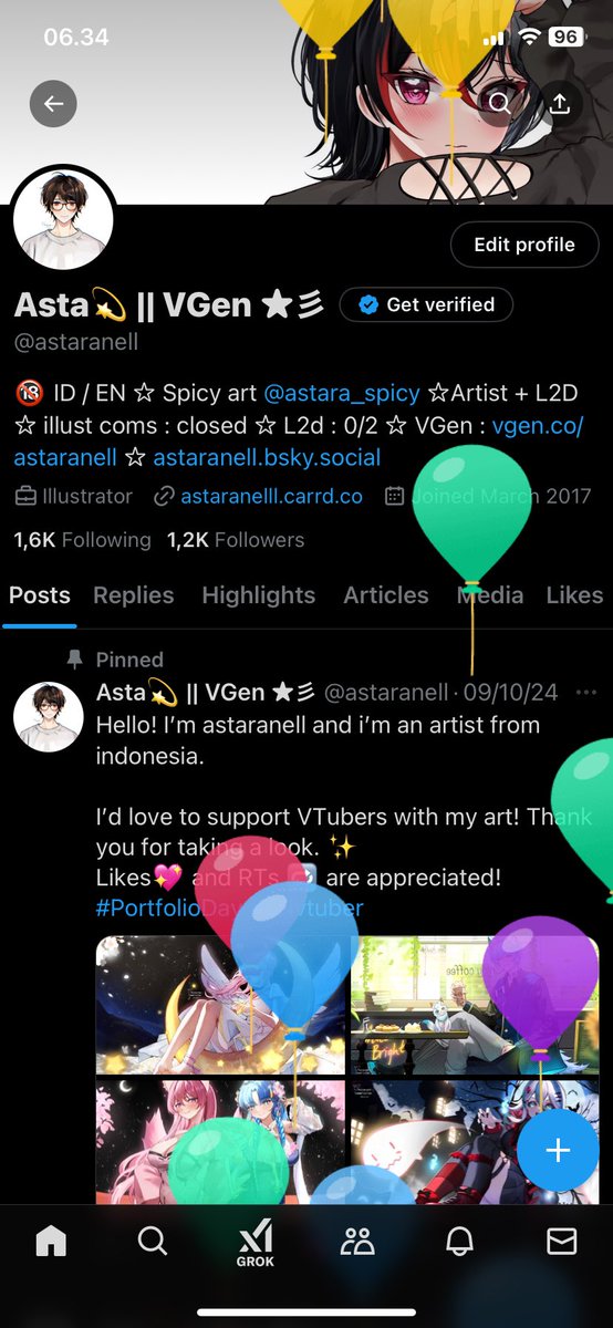 Asta💫 || Live2d Artist & rigger |VGen ★彡 tweet media