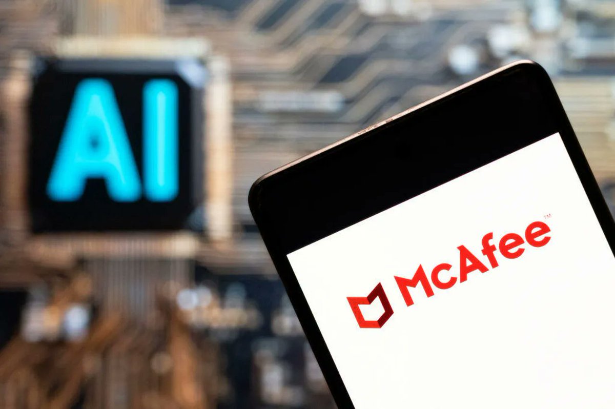 McAfee tweet media