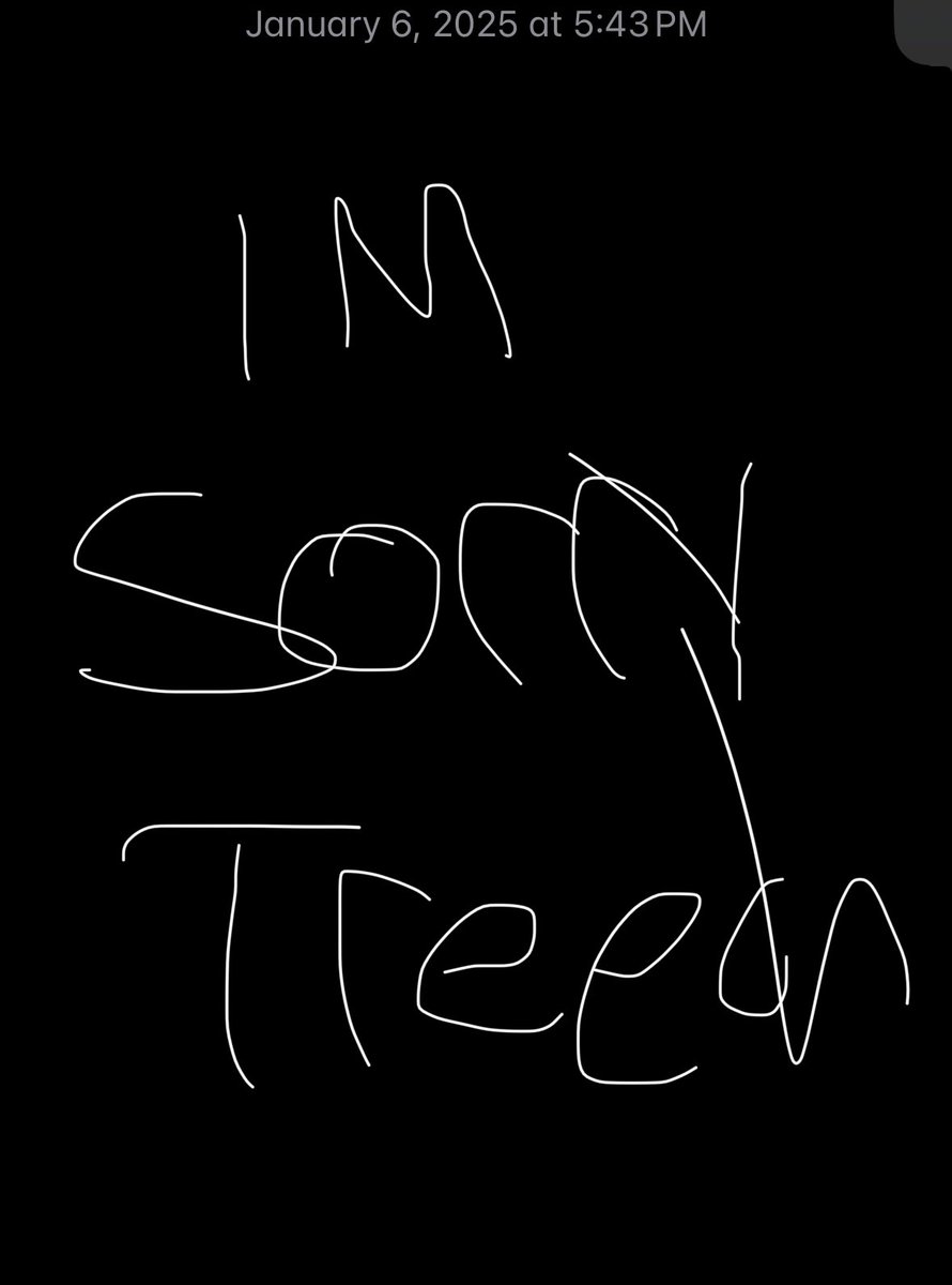 CH0ERRYTALK's tweet image. My handwritten apology @Treech07