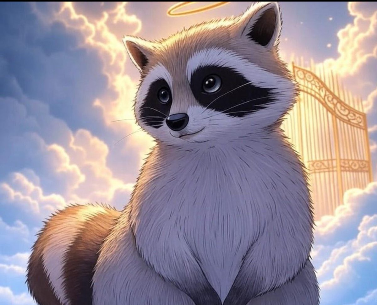 Fred will never be forgotten. 

🦝✨🦝✨