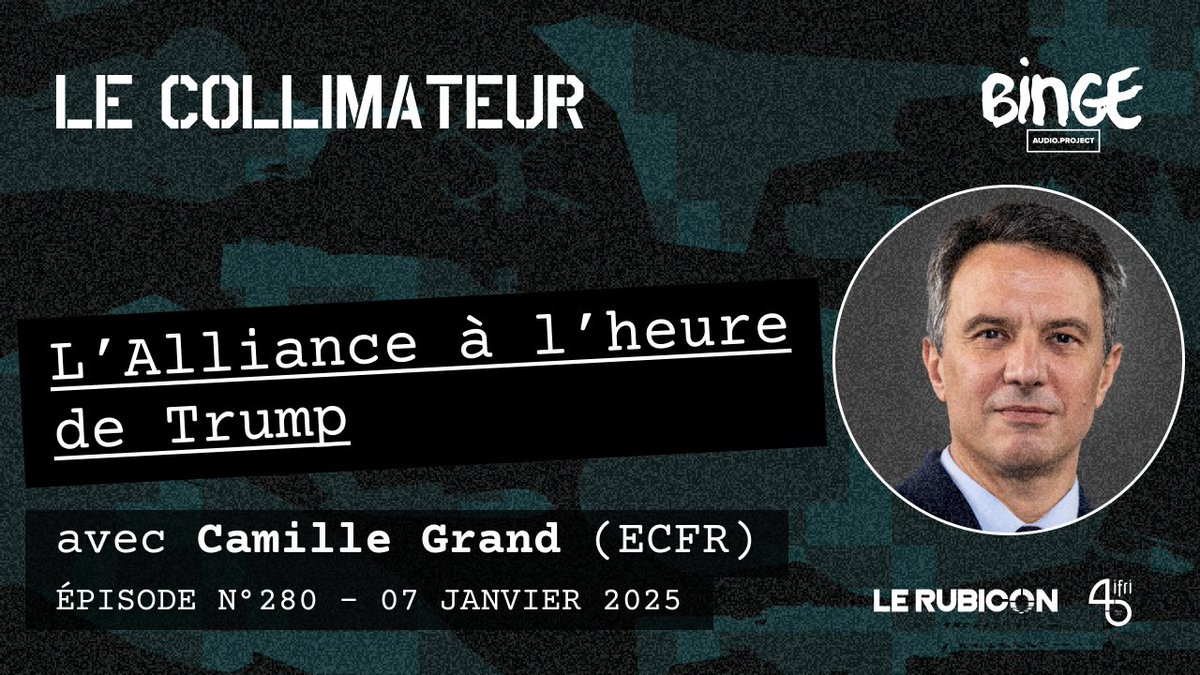 À quelques jours de l'investiture de Donald Trump, le Collimateur fait un tour d'horizon des conséquences de ce nouveau mandat sur l'Alliance atlantique, avec <a href="/camille_grand/">Camille Grand</a> (<a href="/ecfr/">ECFR</a>), secrétaire général adjoint de l'OTAN de 2016 à 2022.
lerubicon.org/collimateur-06…