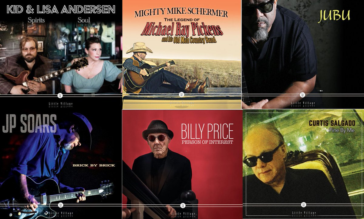 Looking back on a year of pretty incredible releases from Kid Andersen, Lisa Leuschner Andersen, Mighty Mike Schermer, Jubu Smith, JP Soars, Billy Price, and Curtis Salgado. (More info about all of them here: littlevillagefoundation.com/music/ )

Stay tuned for some of what's in store!