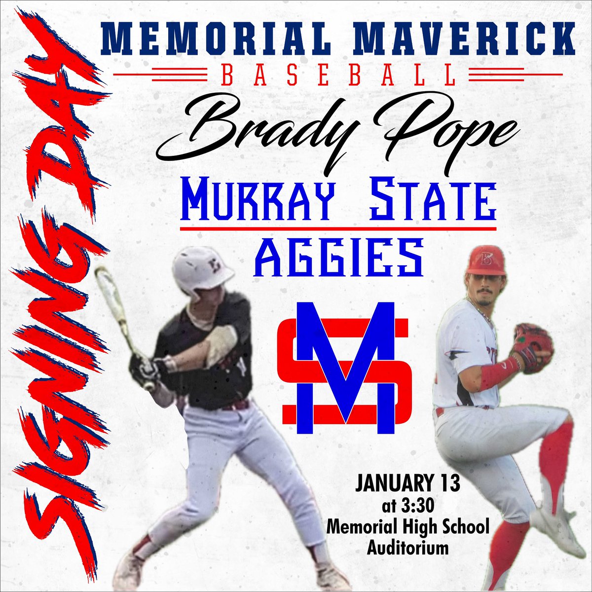 Congrats to Brady and Austin.  Setting the standard!  More to come!